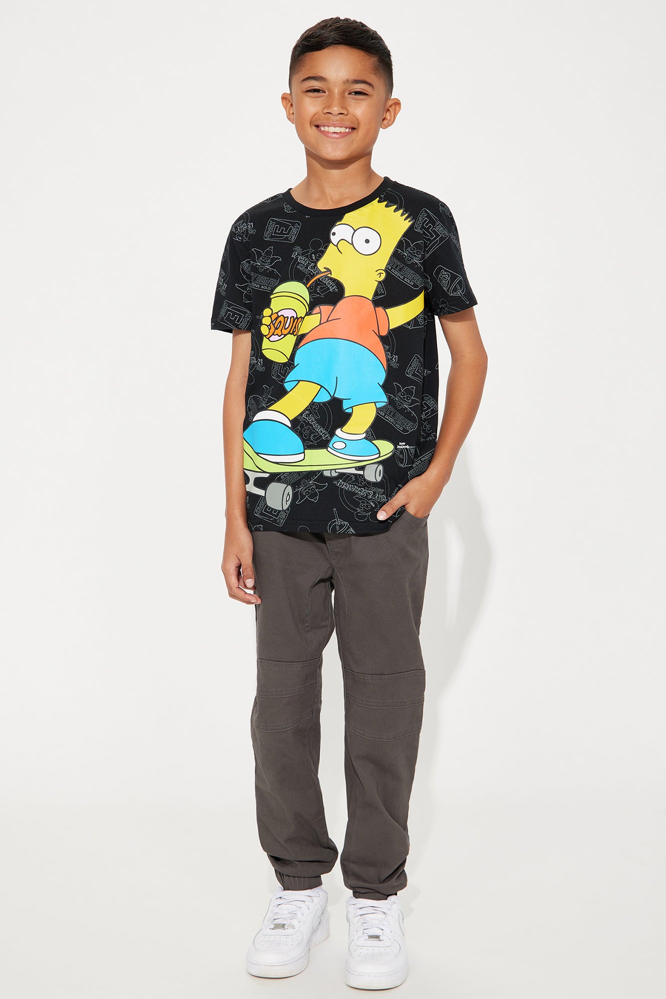 Mini Twill Moto Joggers