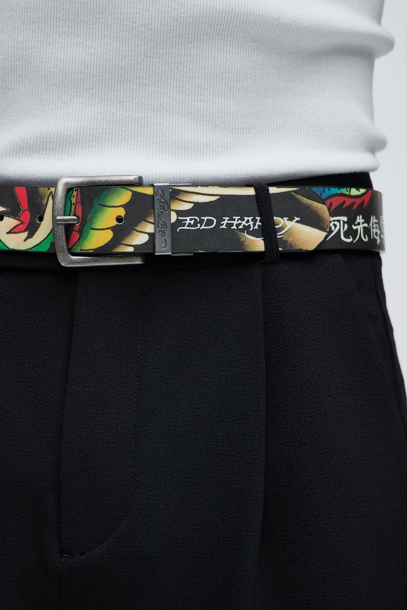 Ed Hardy Scripture Belt
