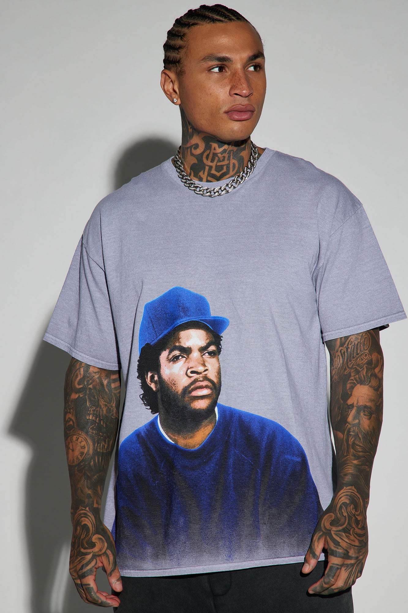 Boyz N The Hood Ice Cube Oversized Short Sleeve Tee