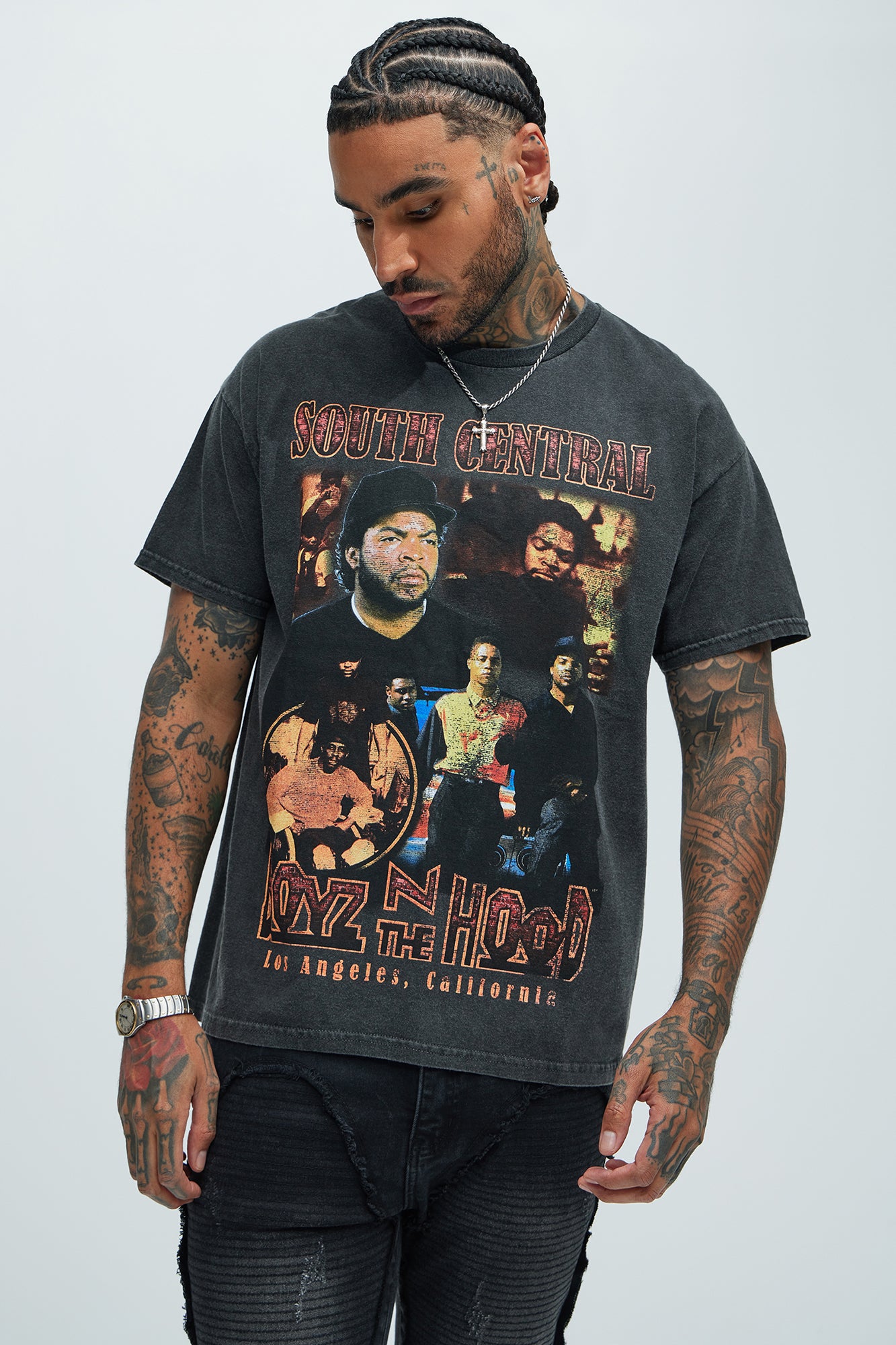 Boyz N The Hood South Central LA Oversized Short Sleeve Tee