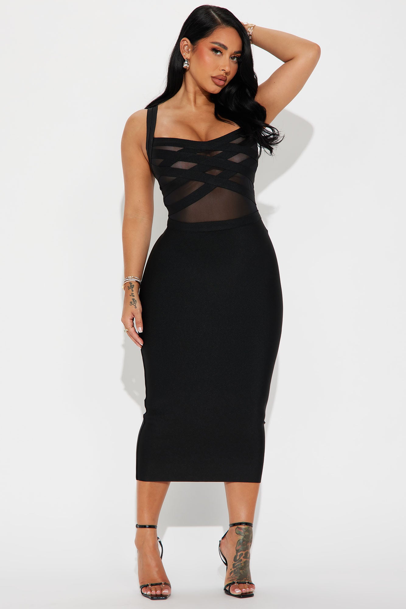 Cassidy Bandage Midi Dress