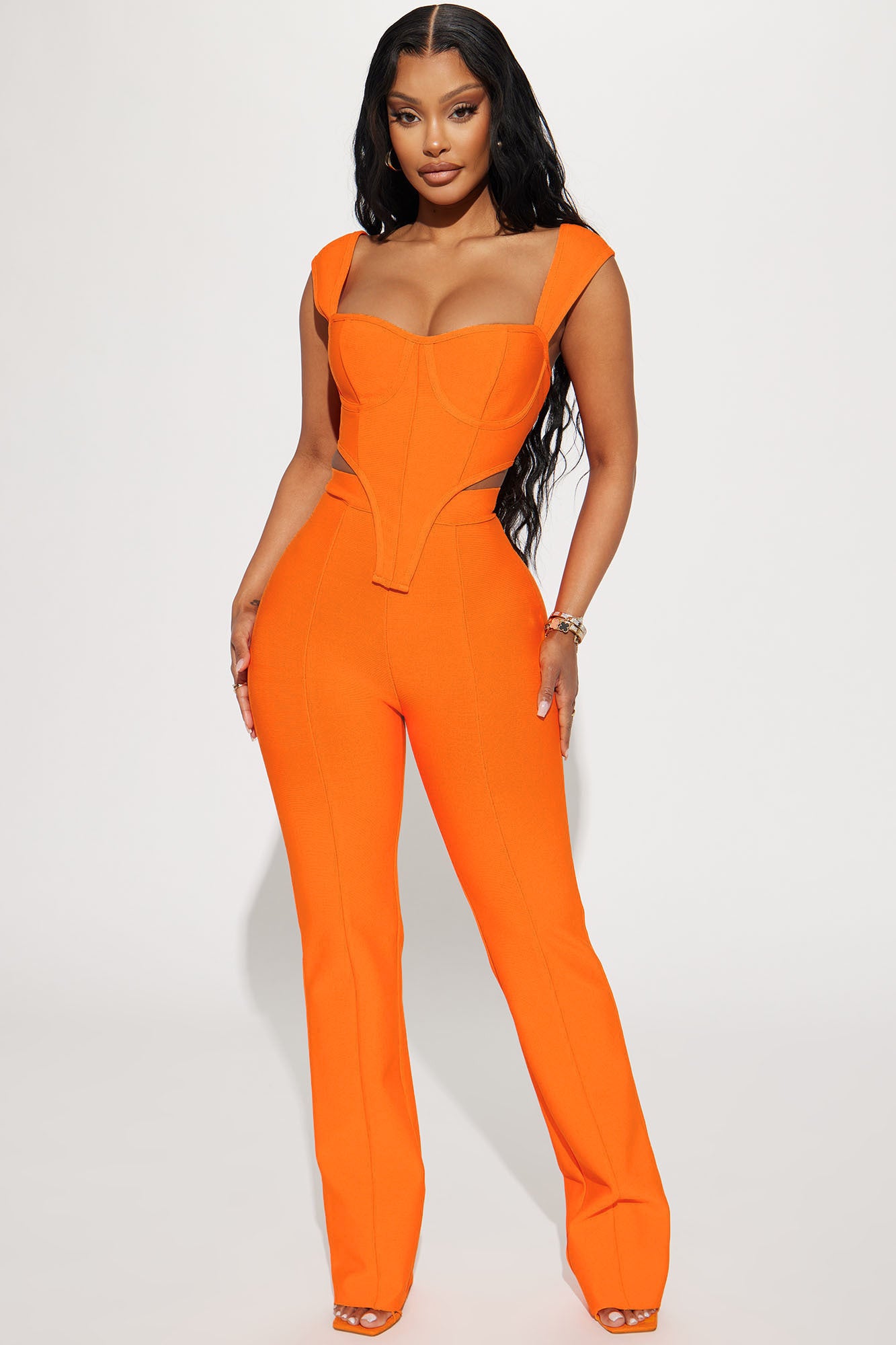 Vibing Out Bandage Pant Set