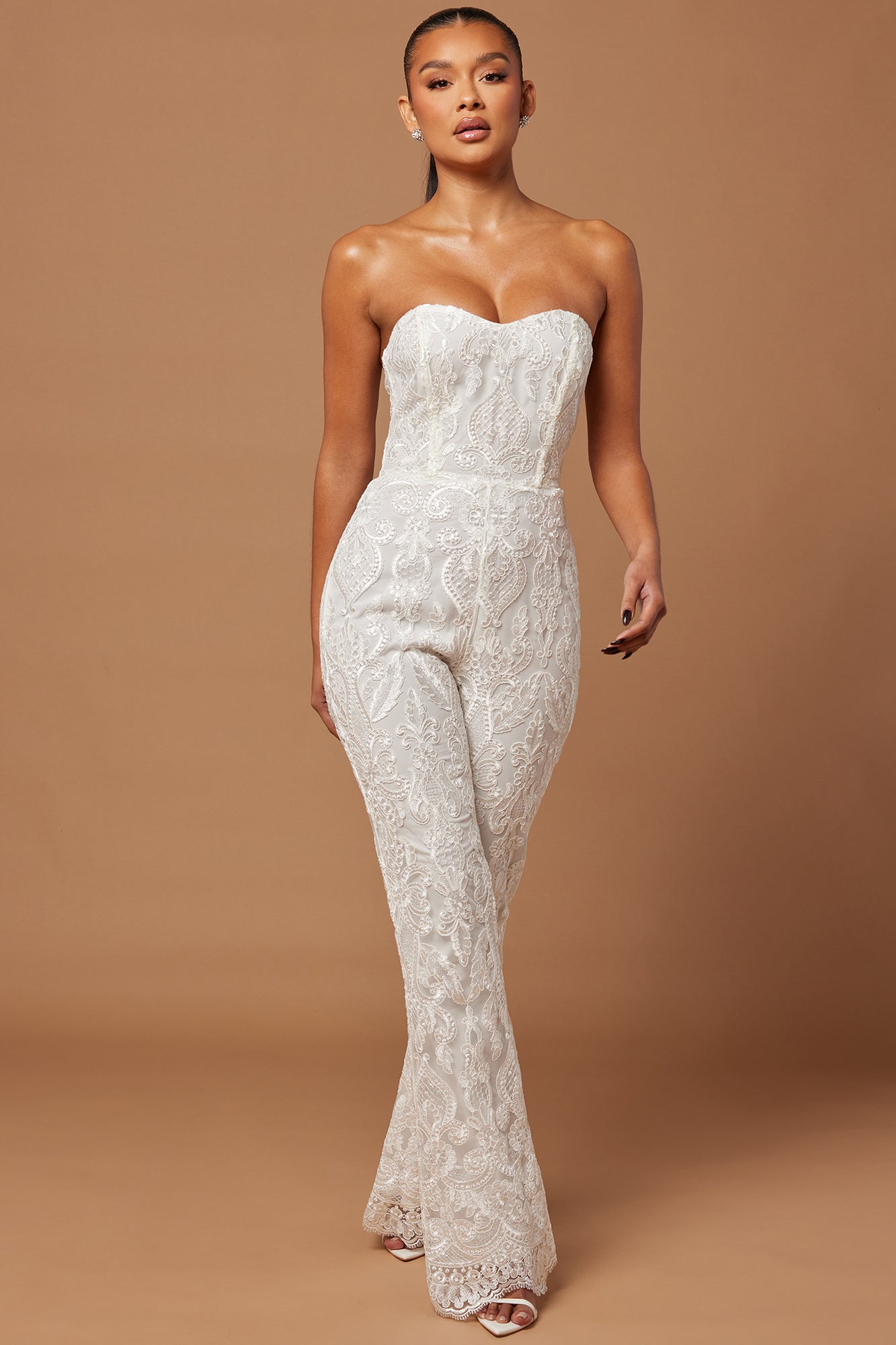 Esther Sequin Embroidered Jumpsuit