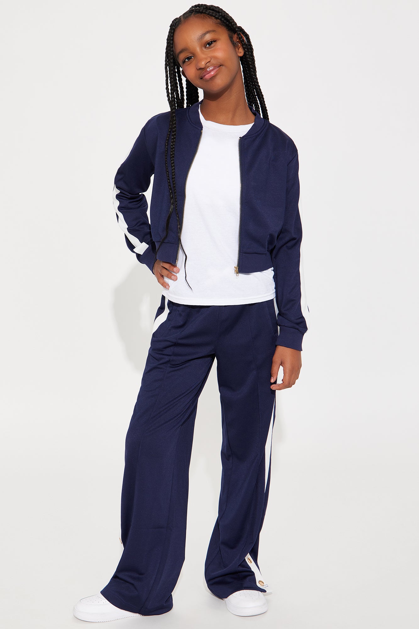 Mini Hanging Out Later Track Pant Set