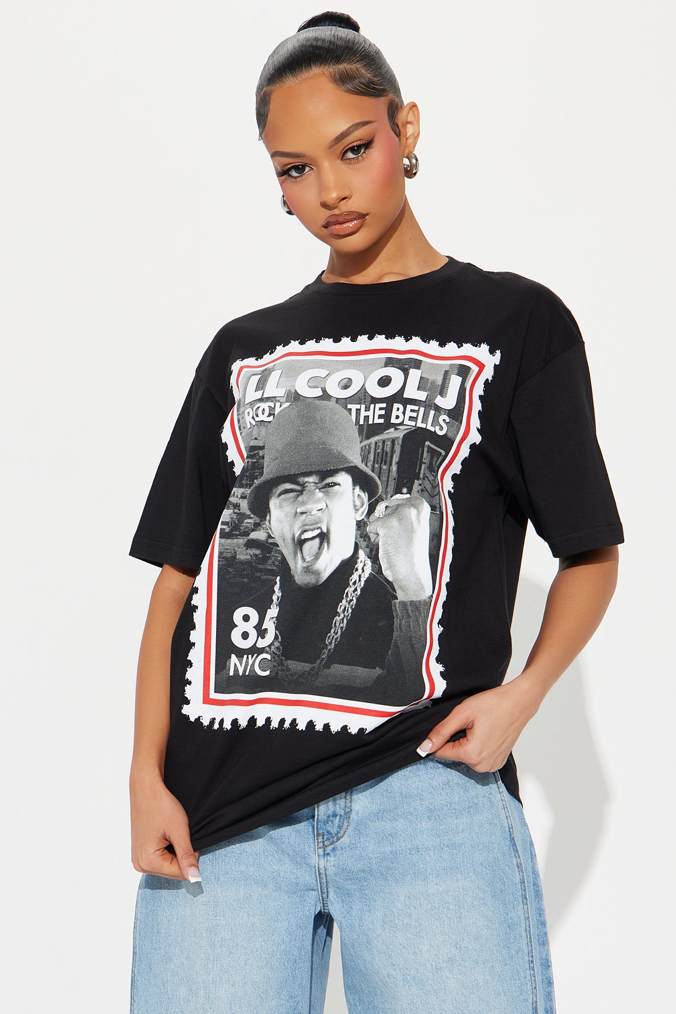 LL Cool J Rock The Bells Oversized Tee