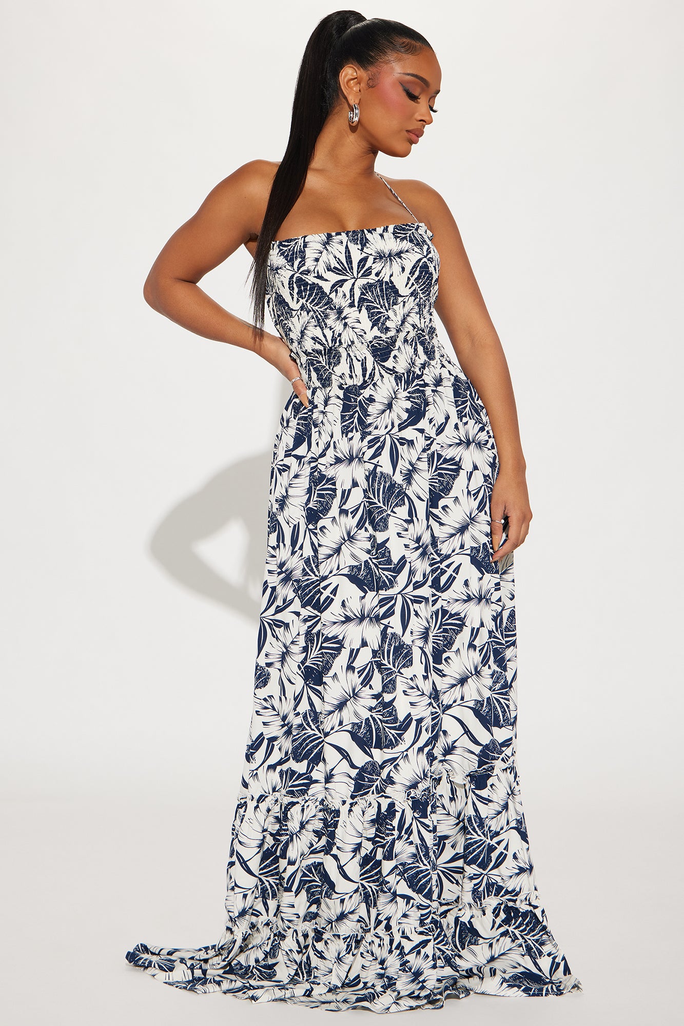 Bianca Tropical Maxi Dress