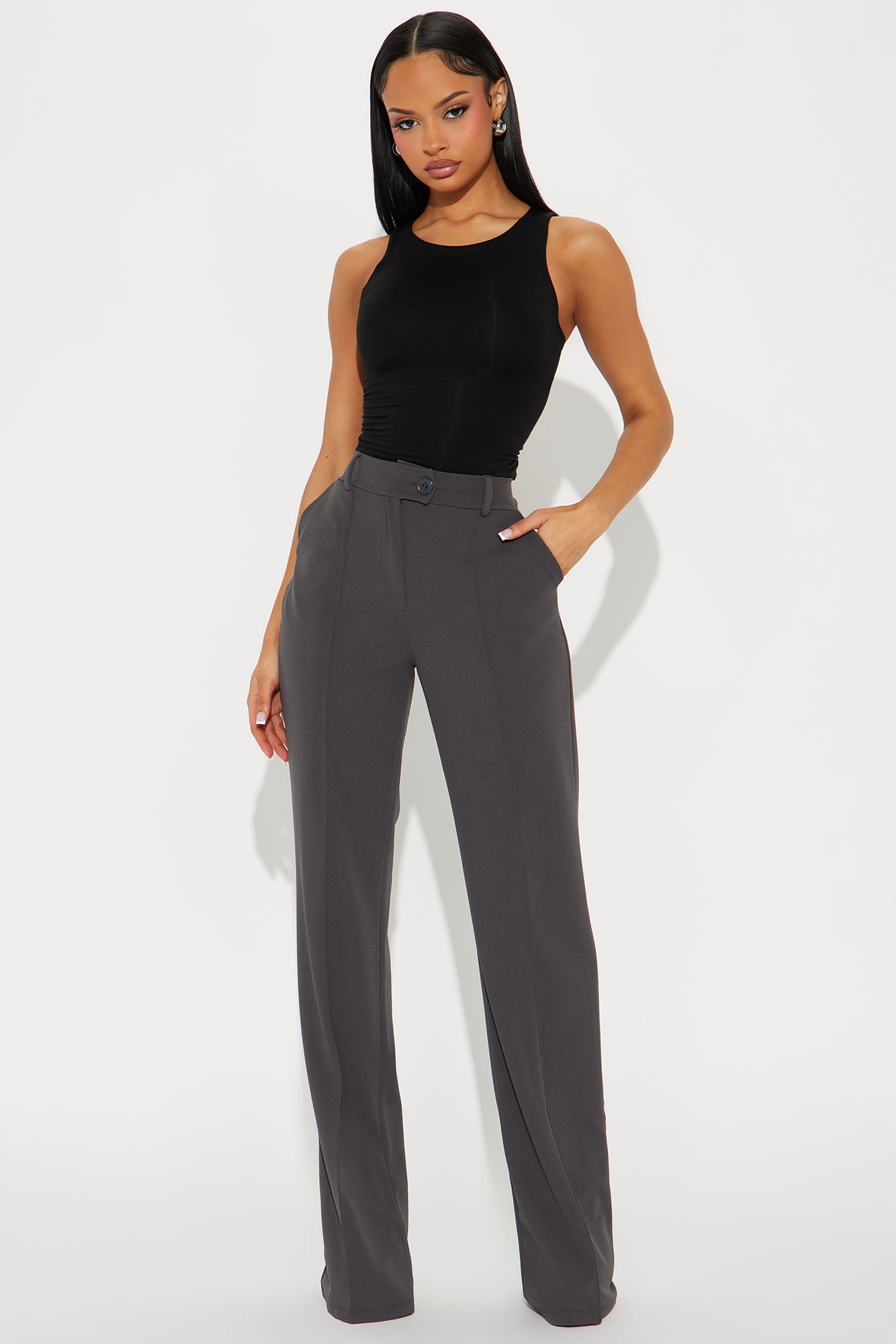 Tall Heidi Wide Leg Trouser Pant