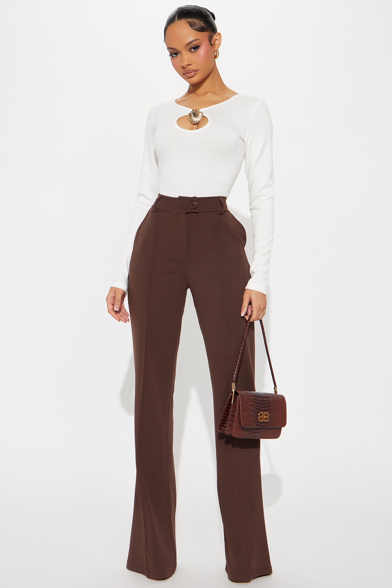 Tall Heidi Wide Leg Trouser Pant