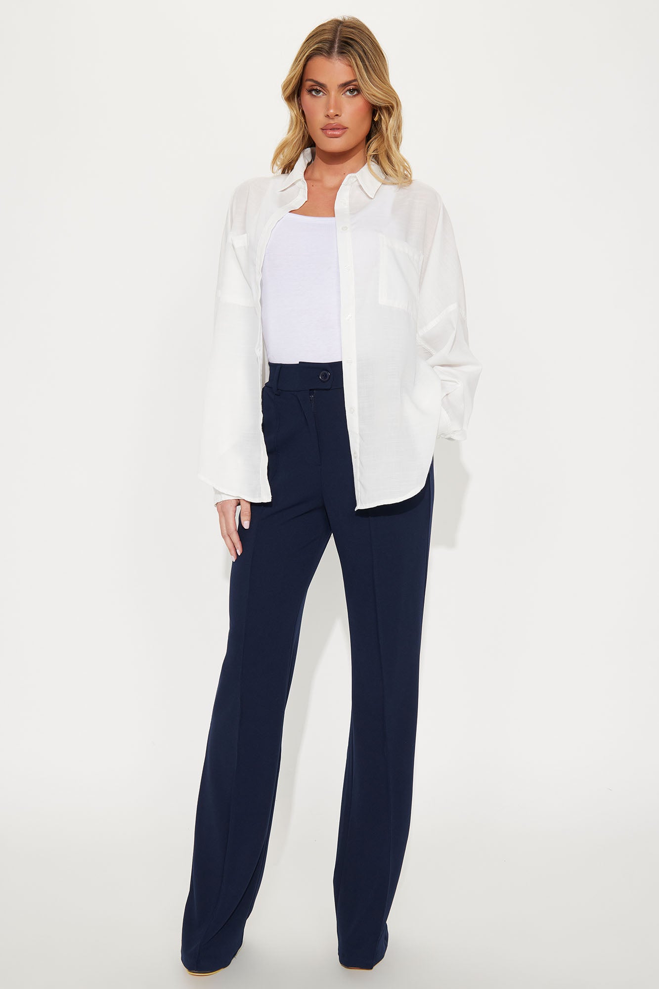 Tall Heidi Wide Leg Trouser Pant