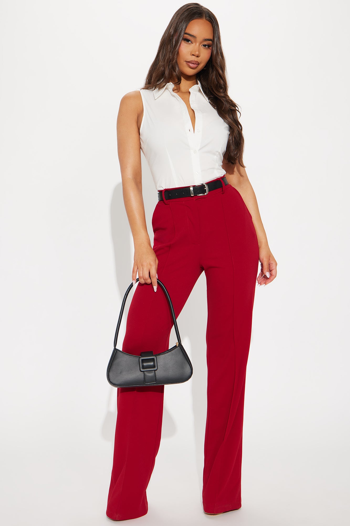 Tall Heidi Wide Leg Trouser Pant