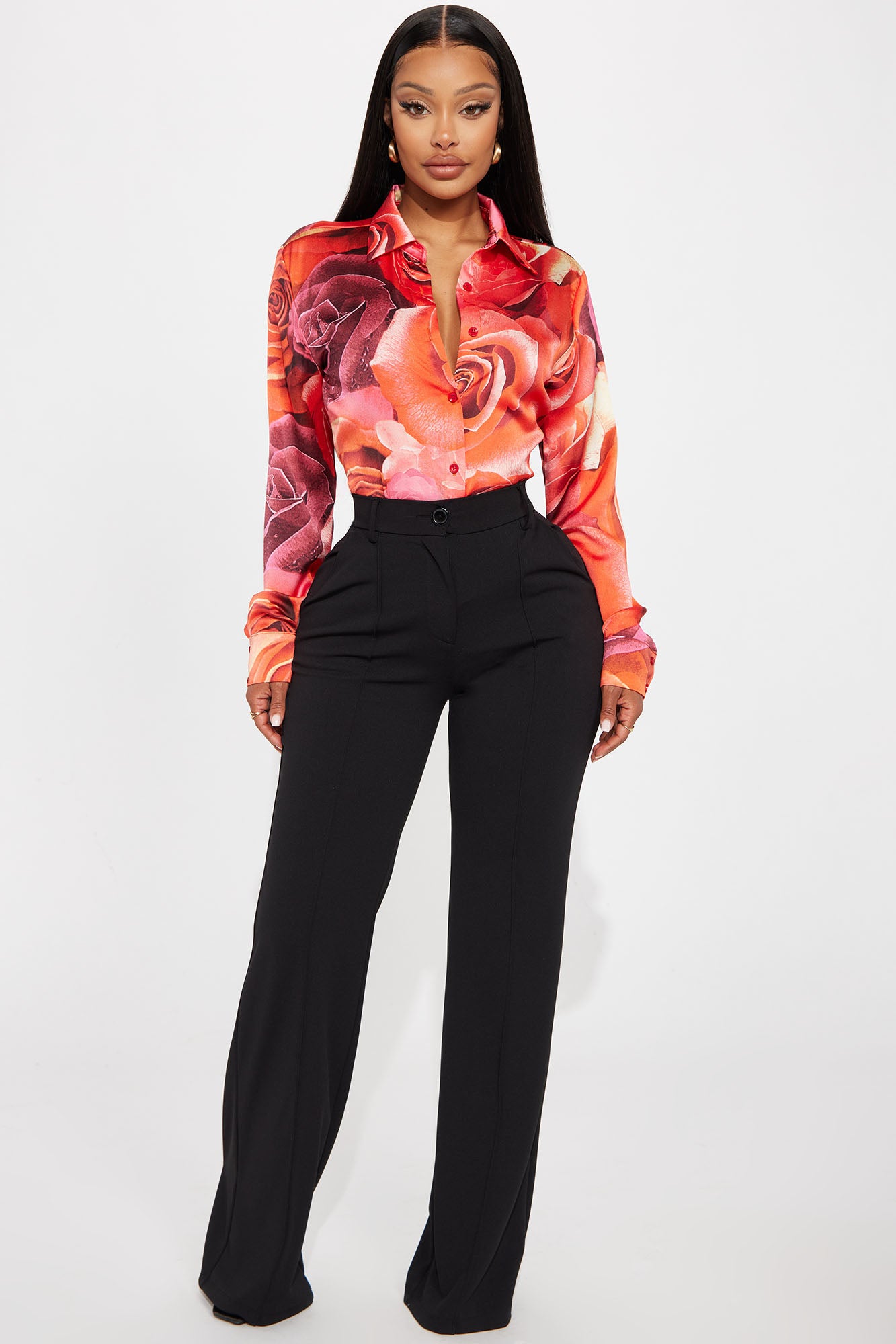 Heidi Wide Leg Trouser Pant
