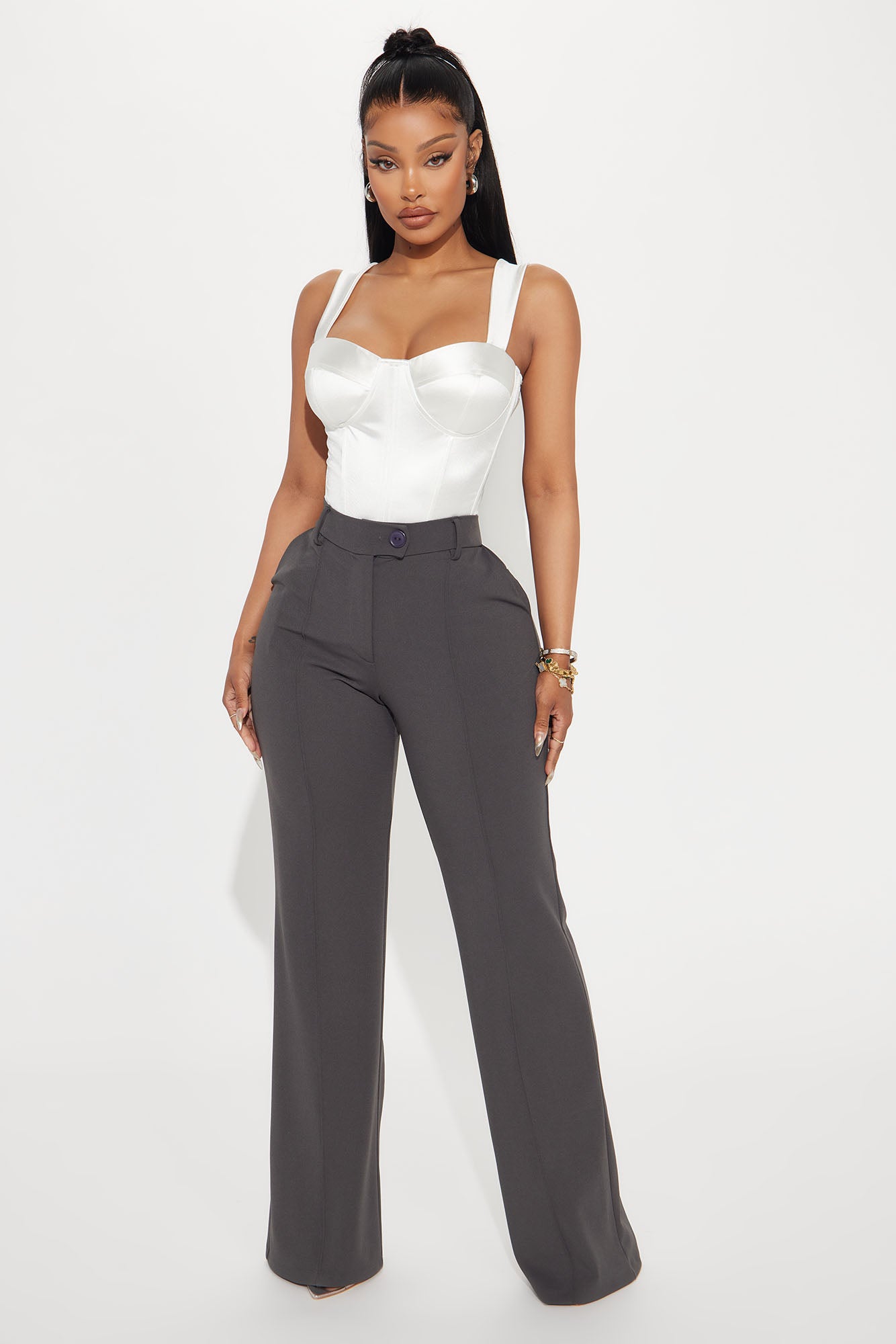 Heidi Wide Leg Trouser Pant