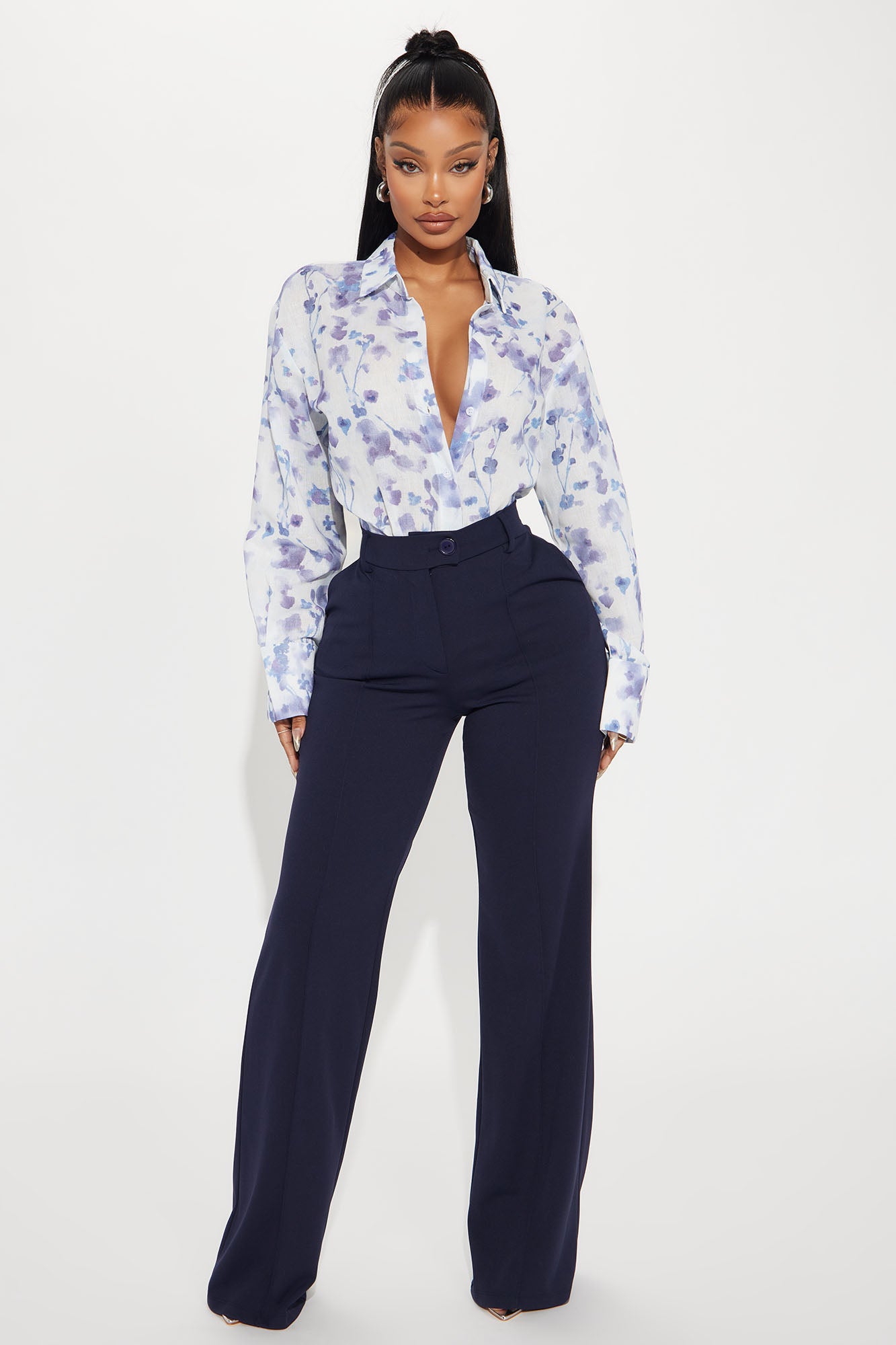 Heidi Wide Leg Trouser Pant