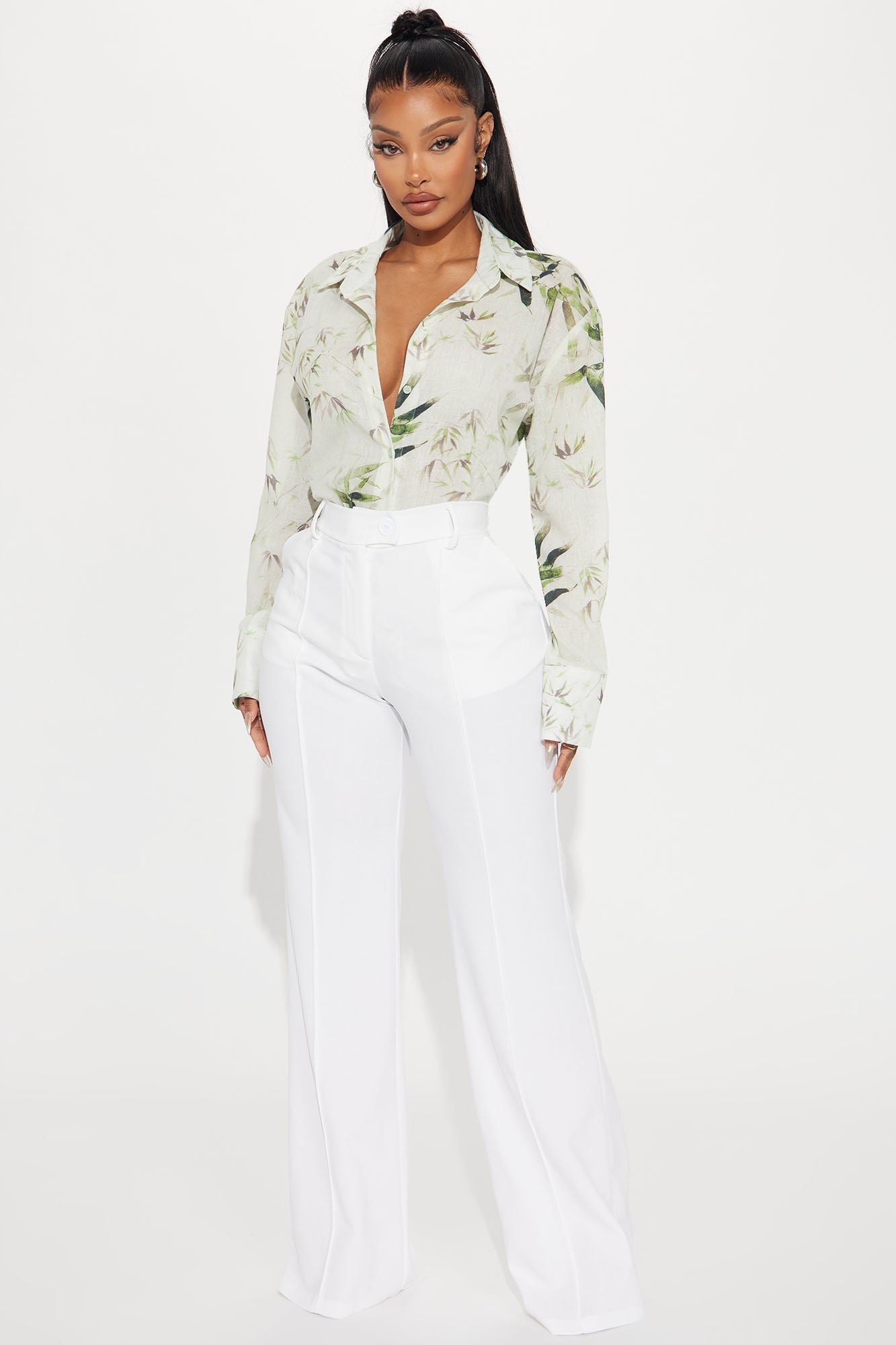 Heidi Wide Leg Trouser Pant