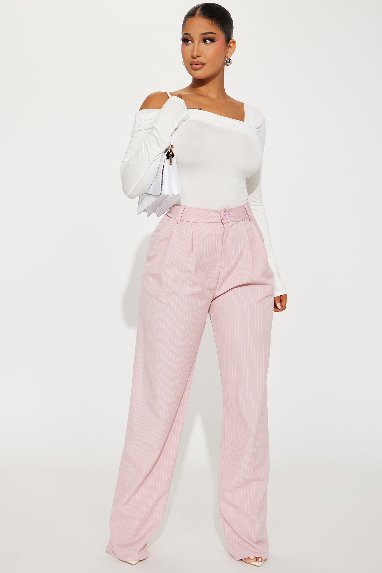 Wake You Up Pinstripe Trouser