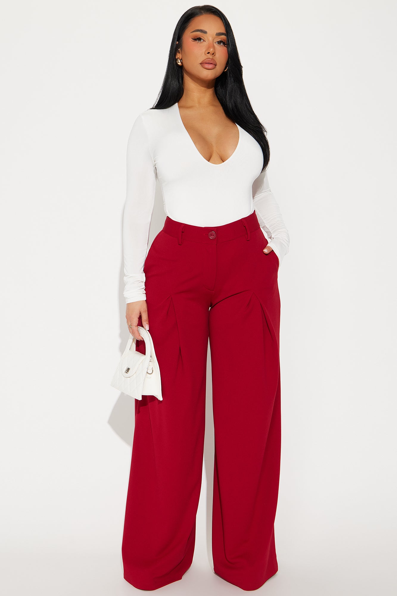 Jamie Wide Leg Trouser Pant
