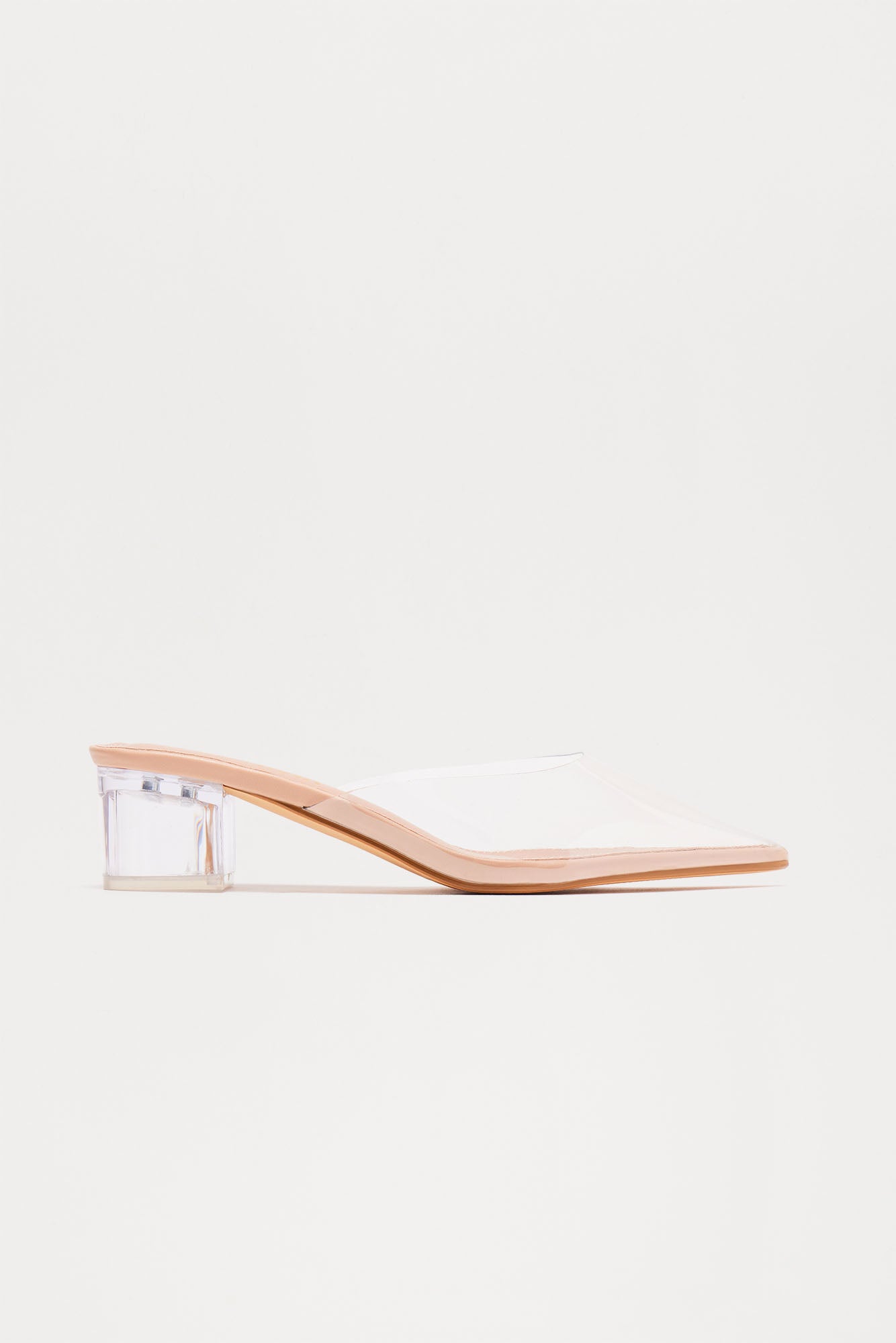 Elsa Clear Low Heel Pump