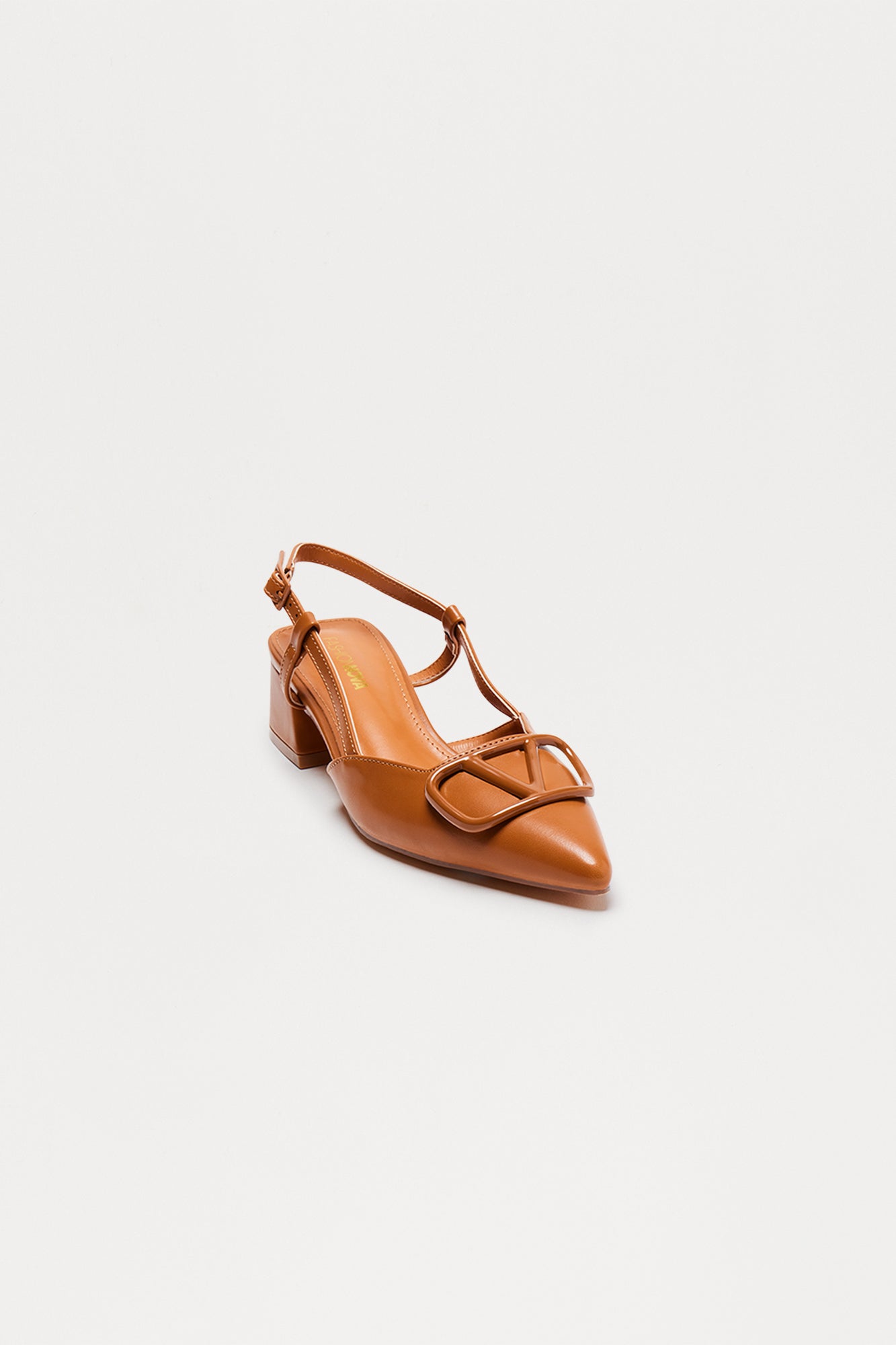 Clementine Slingback Kitten Heels