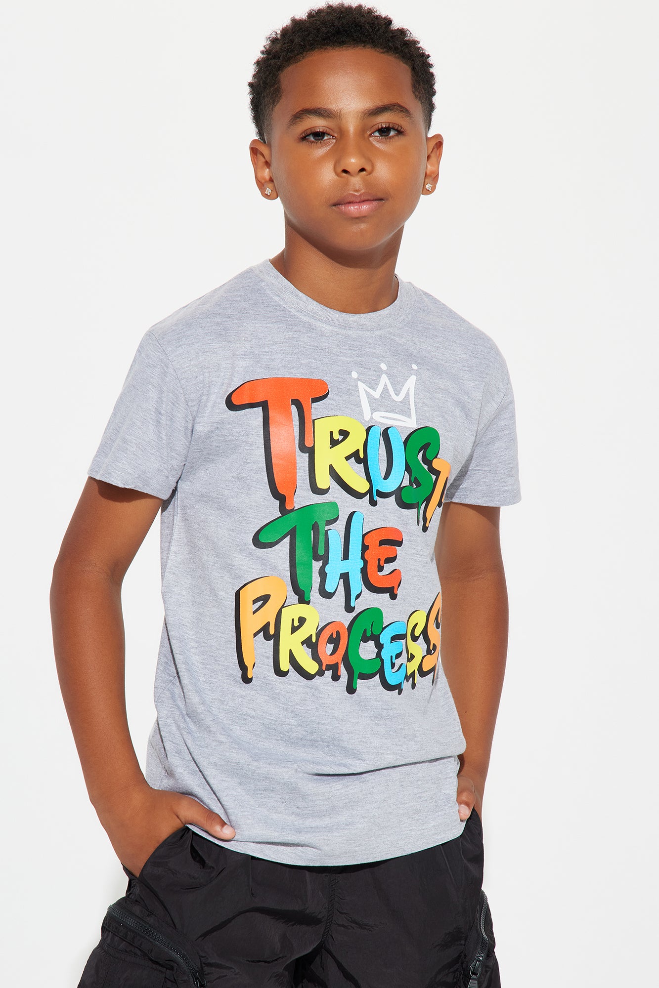 Mini Trust The Process Short Sleeve Tee