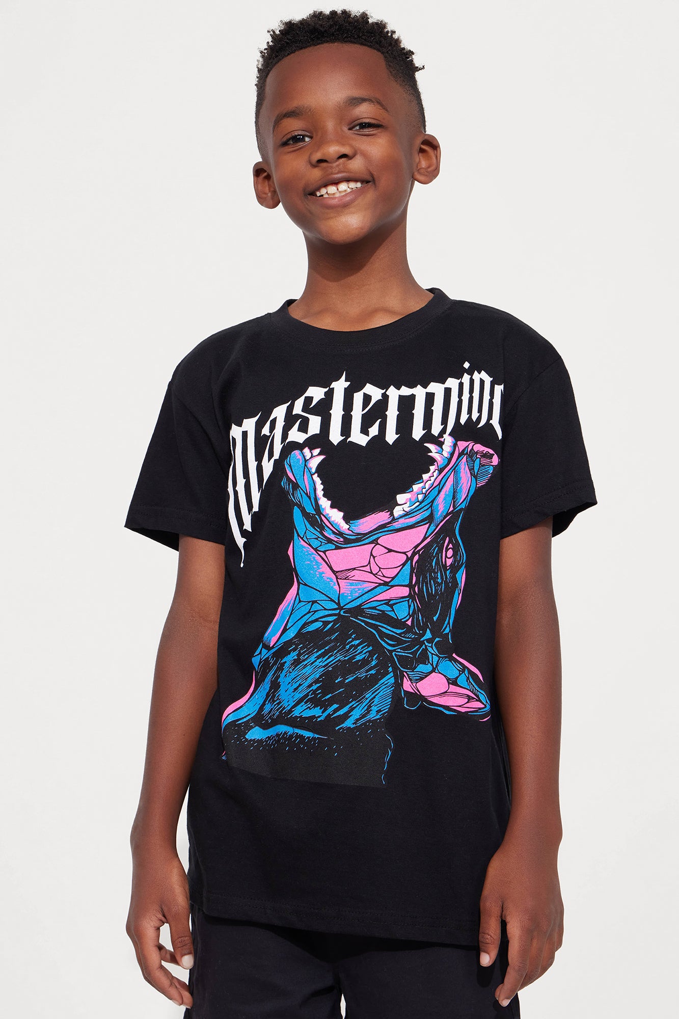 Mini He's A Mastermind Graphic Short Sleeve T-Shirt