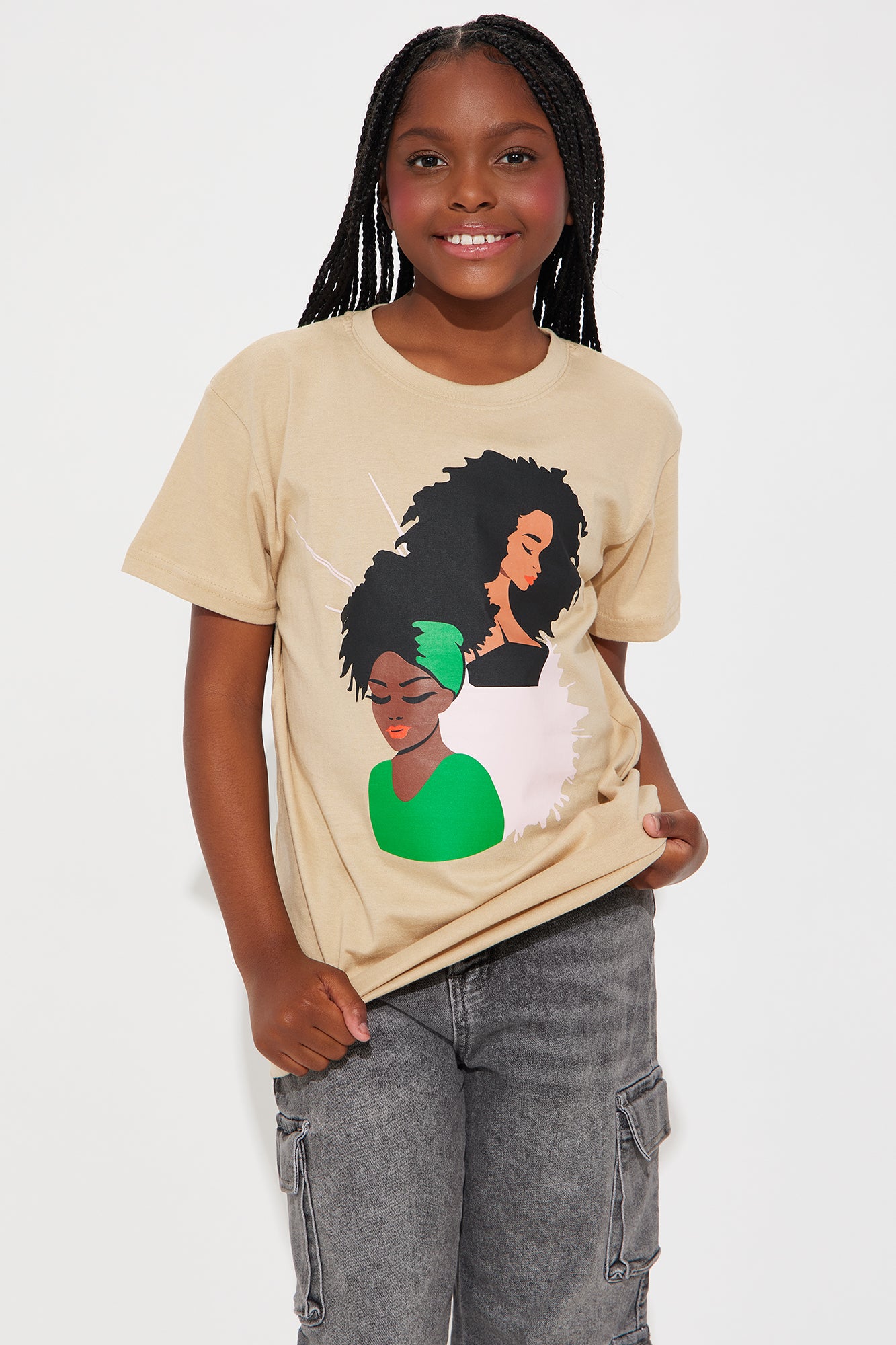 Mini Girls Stick Together T-Shirt