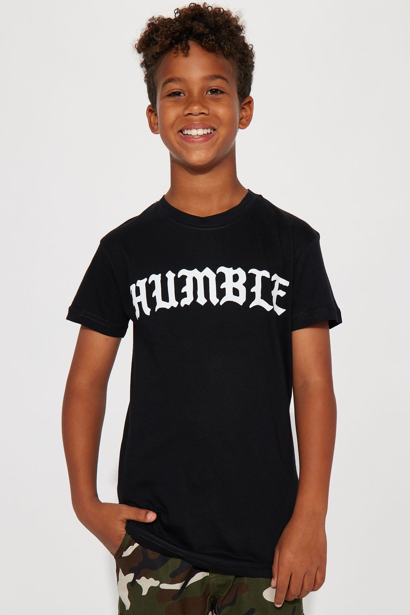 Mini Always Humble Short Sleeve Tee