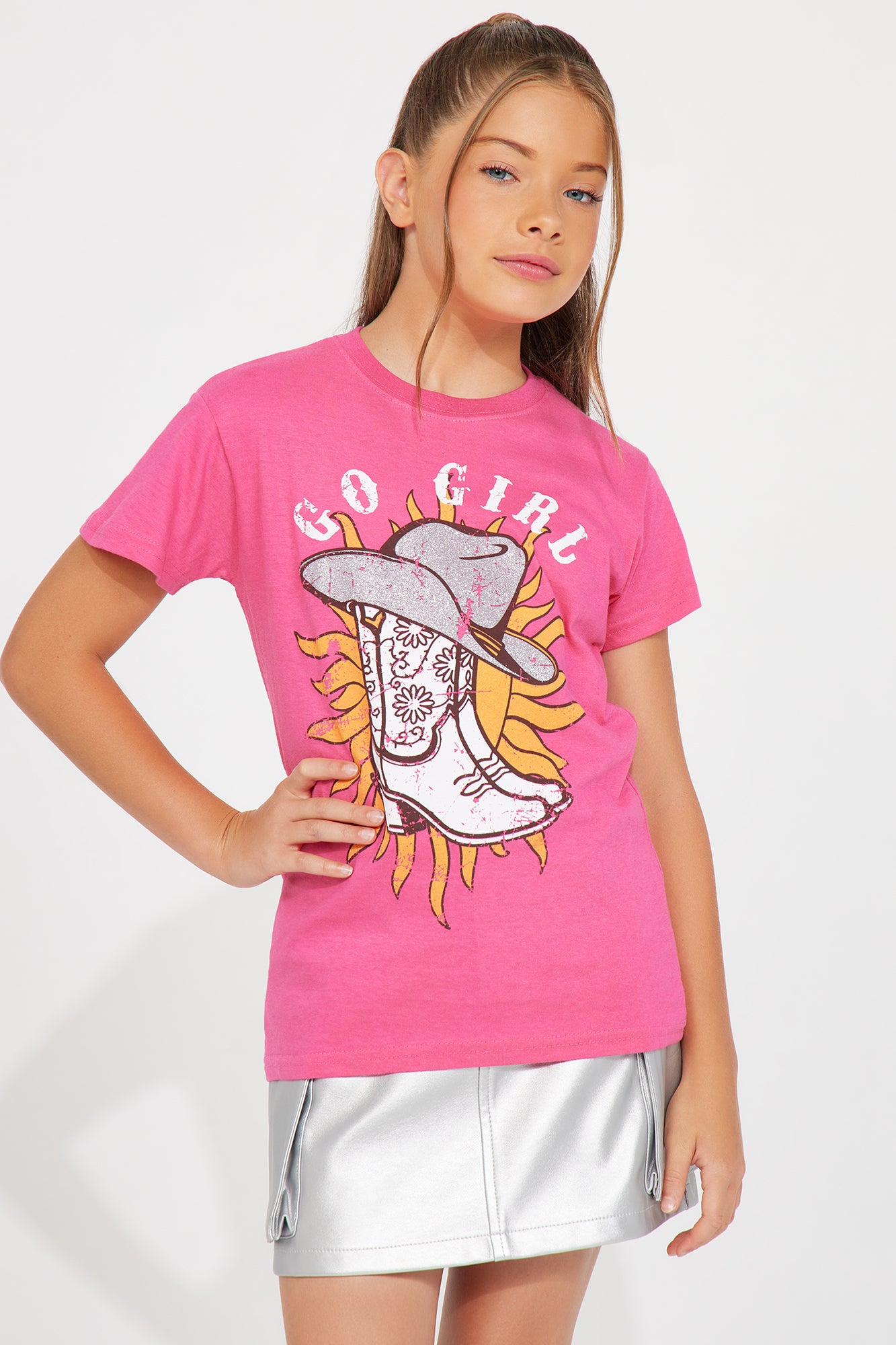 Mini You Go Girl Tee