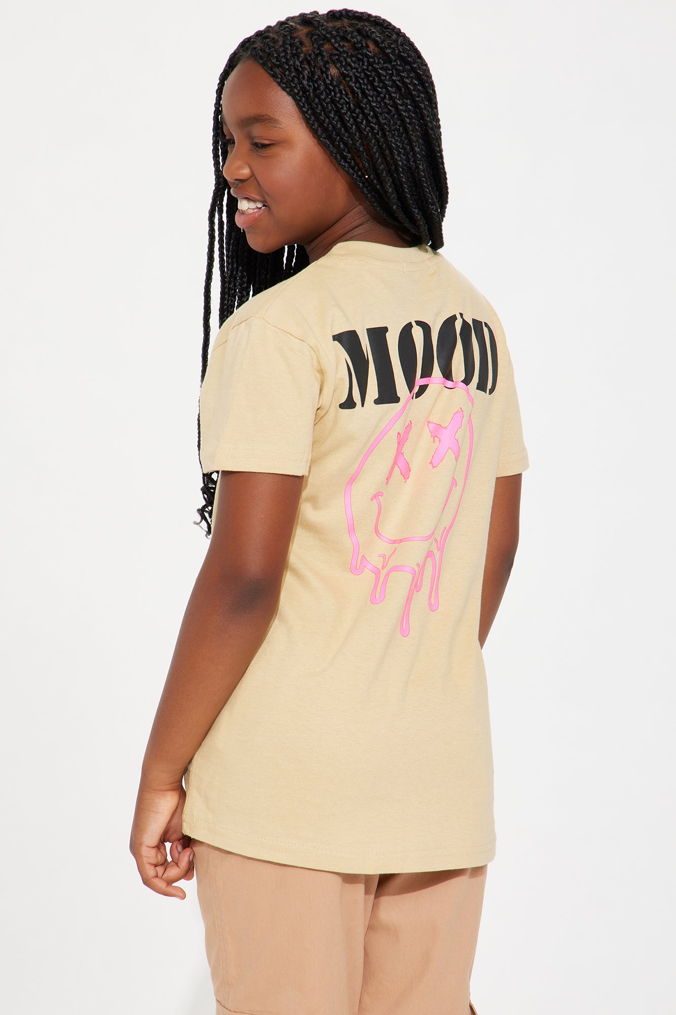 Mini What A Mood Short Sleeve Tee