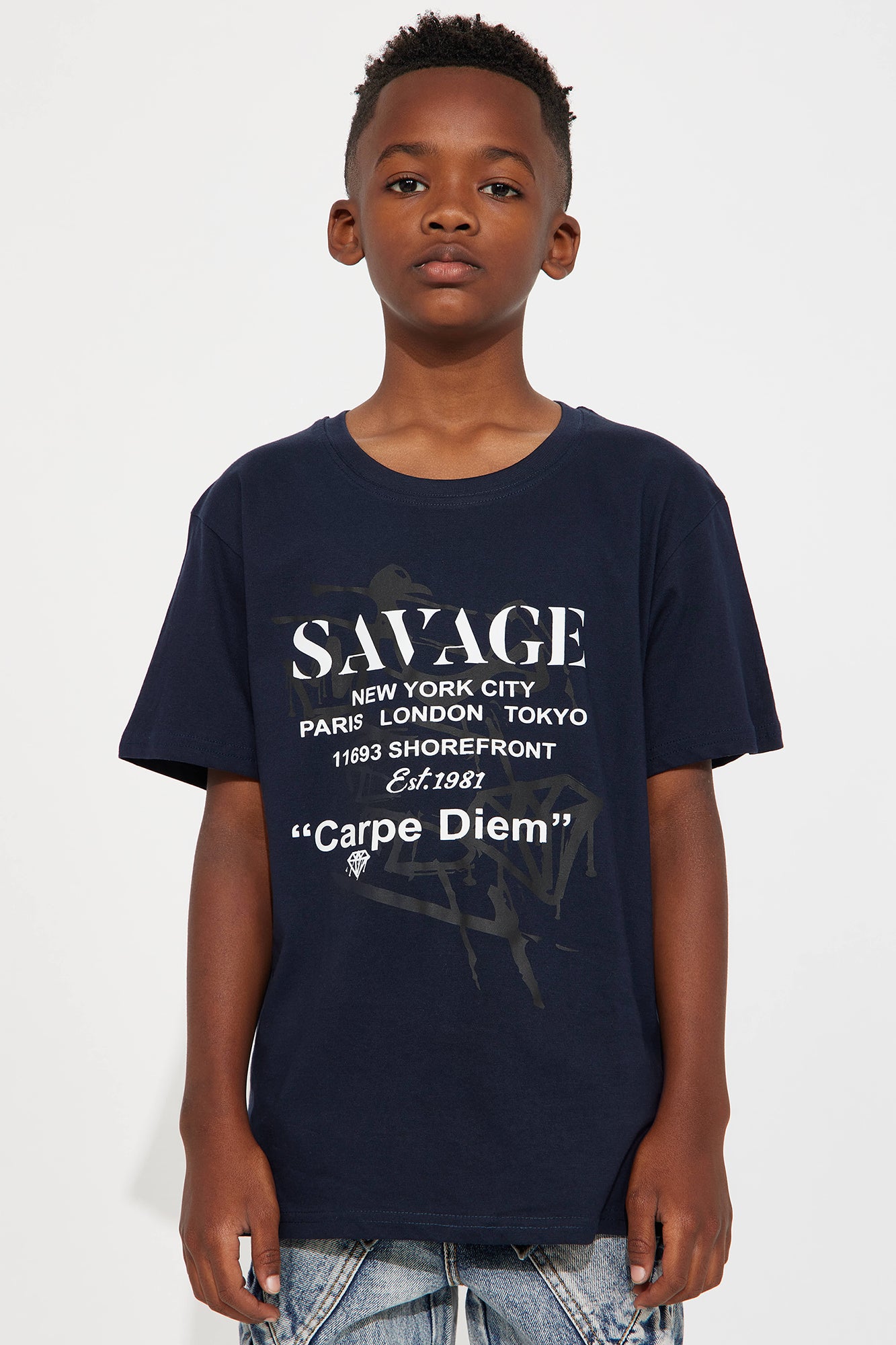 Mini Savage Paris Short Sleeve Tee