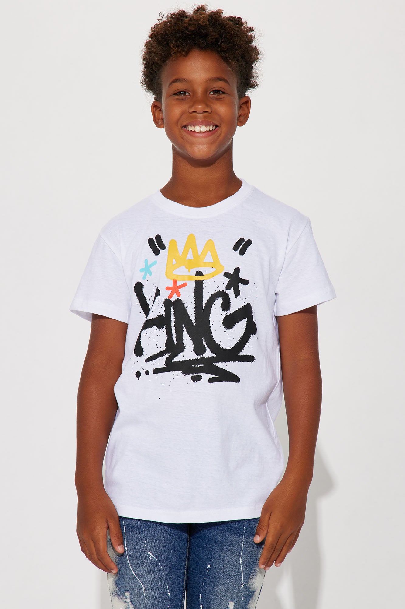 Mini Drip King Short Sleeve Tee