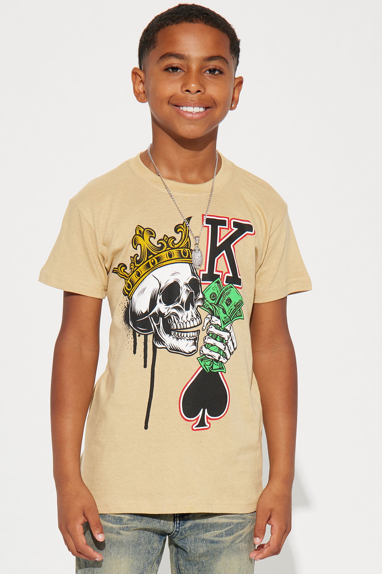 Mini Kings Get Rich Short Sleeve Tee