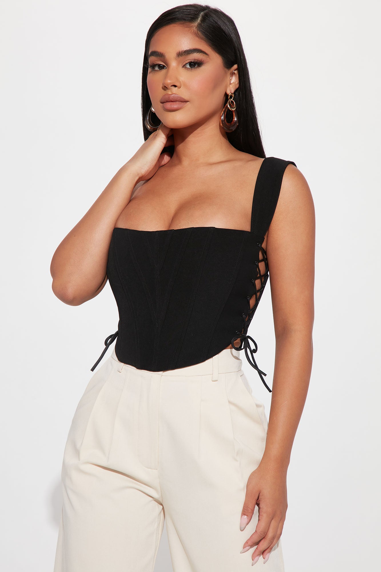 Side Struttin' Corset Top