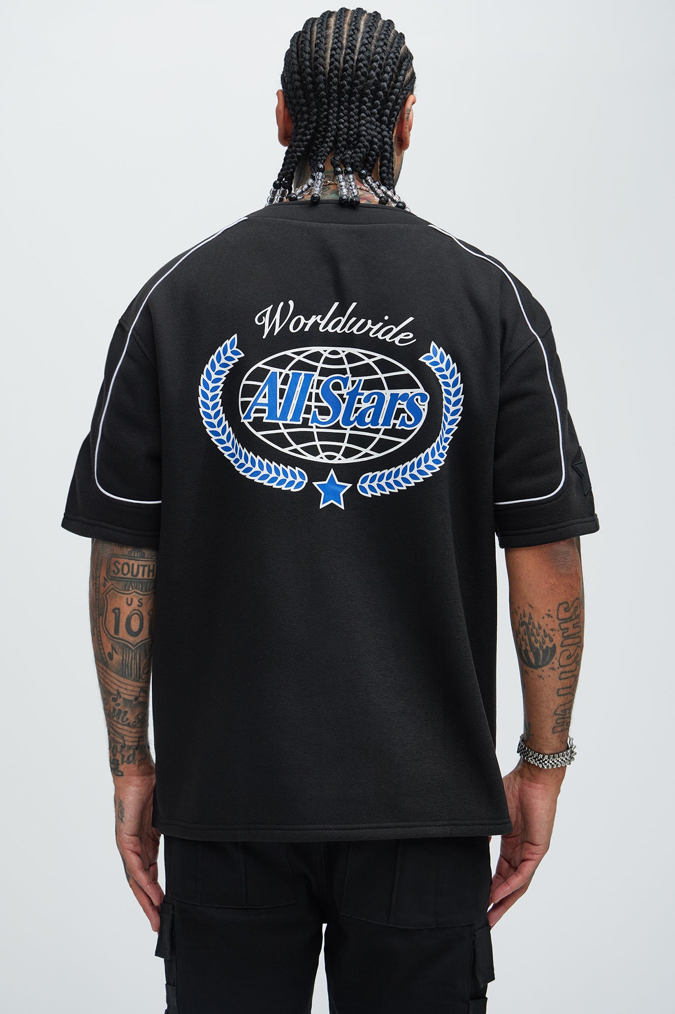 Worldwide All Stars Short Sleeve Henley