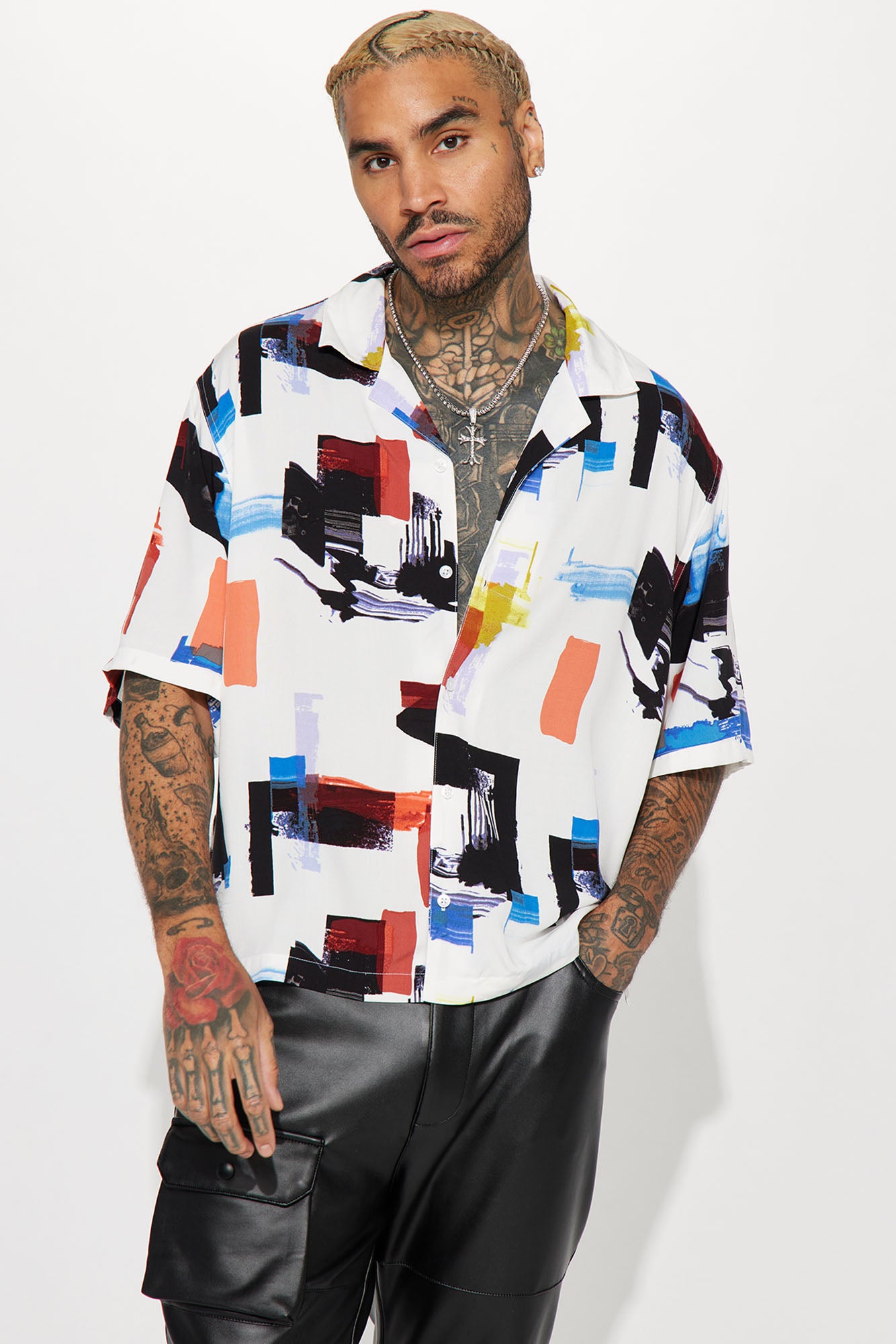 Brush Away Button Up Shirt