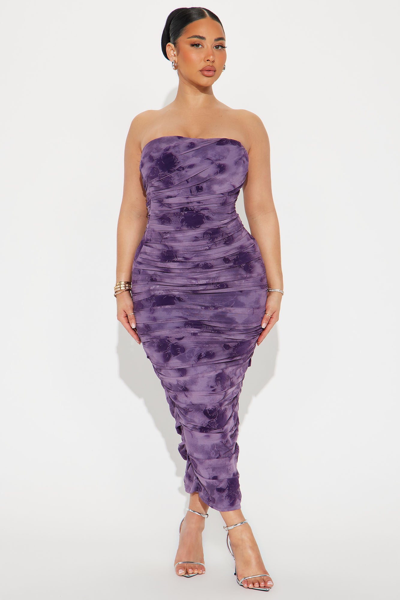Allison Mesh Maxi Tube Dress