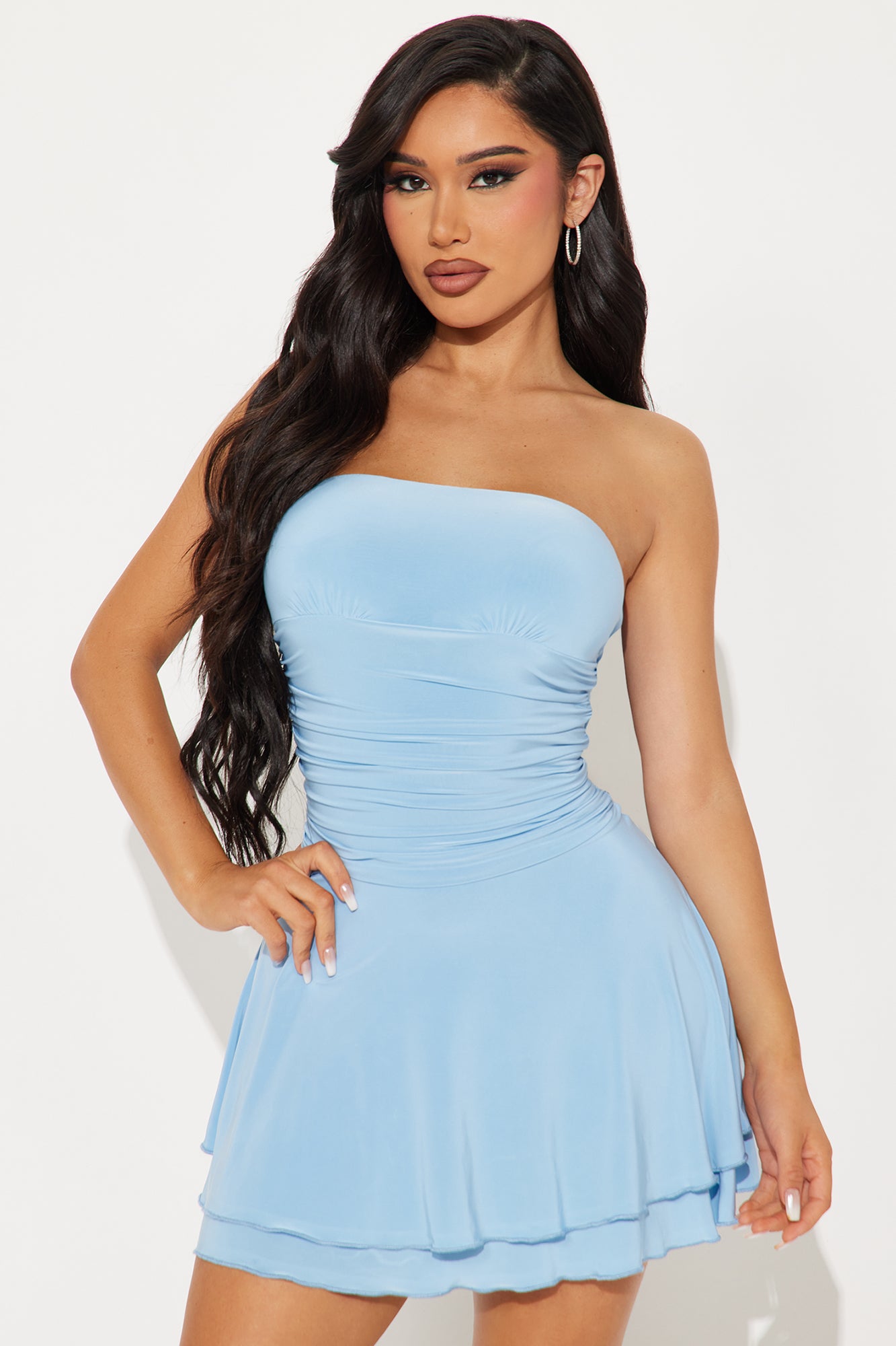 Kaylee Strapless Mini Dress