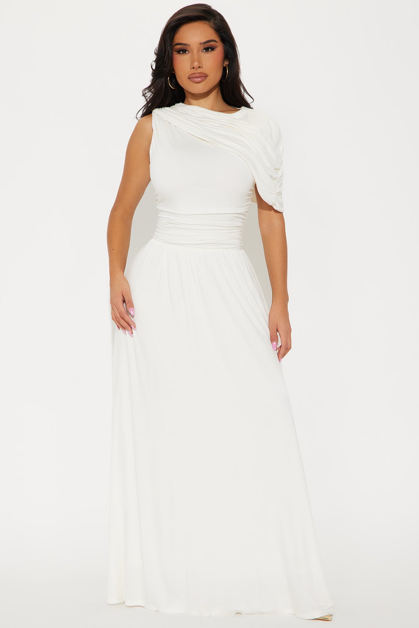 Justine Ruched Maxi Dress
