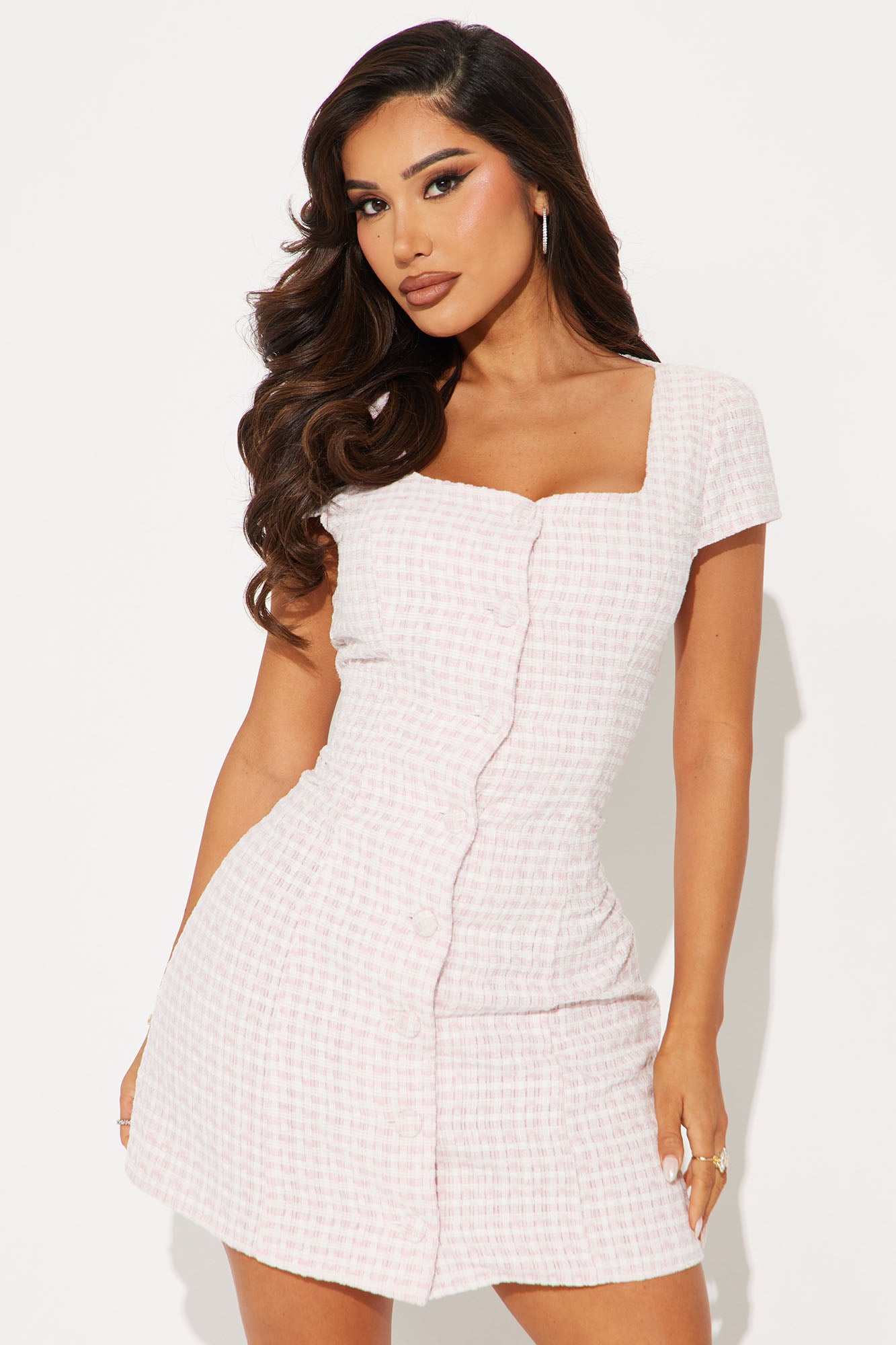 Mariam Tweed Mini Dress
