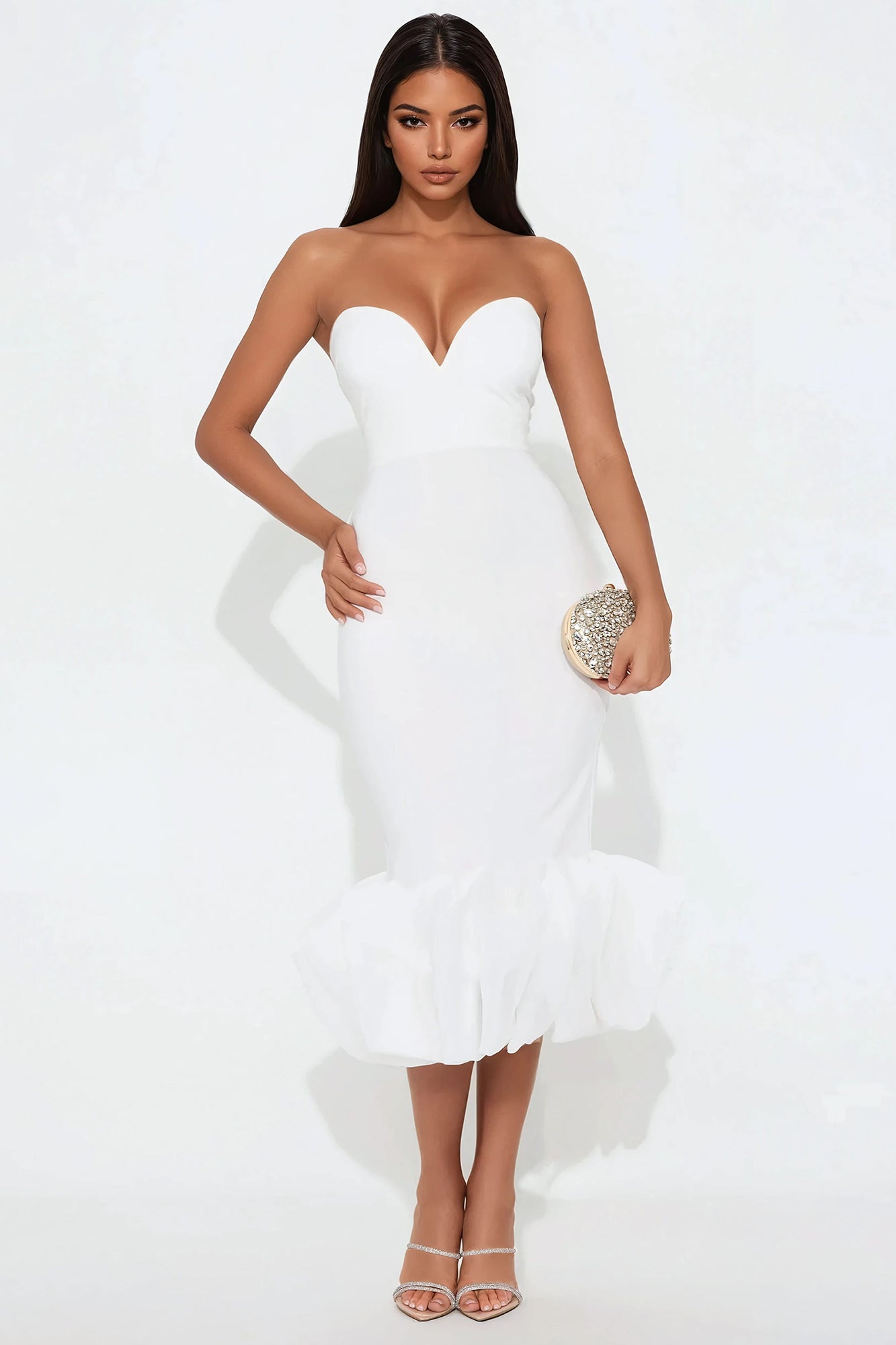 Monte Carlo Nights Midi Dress