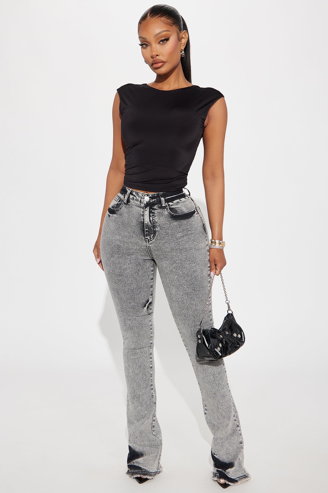 Kaylor High Stretch Flare Jeans