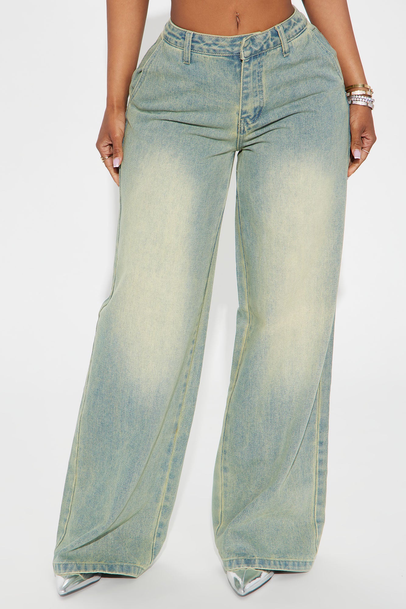 Work Angles Tinted Trouser Jeans