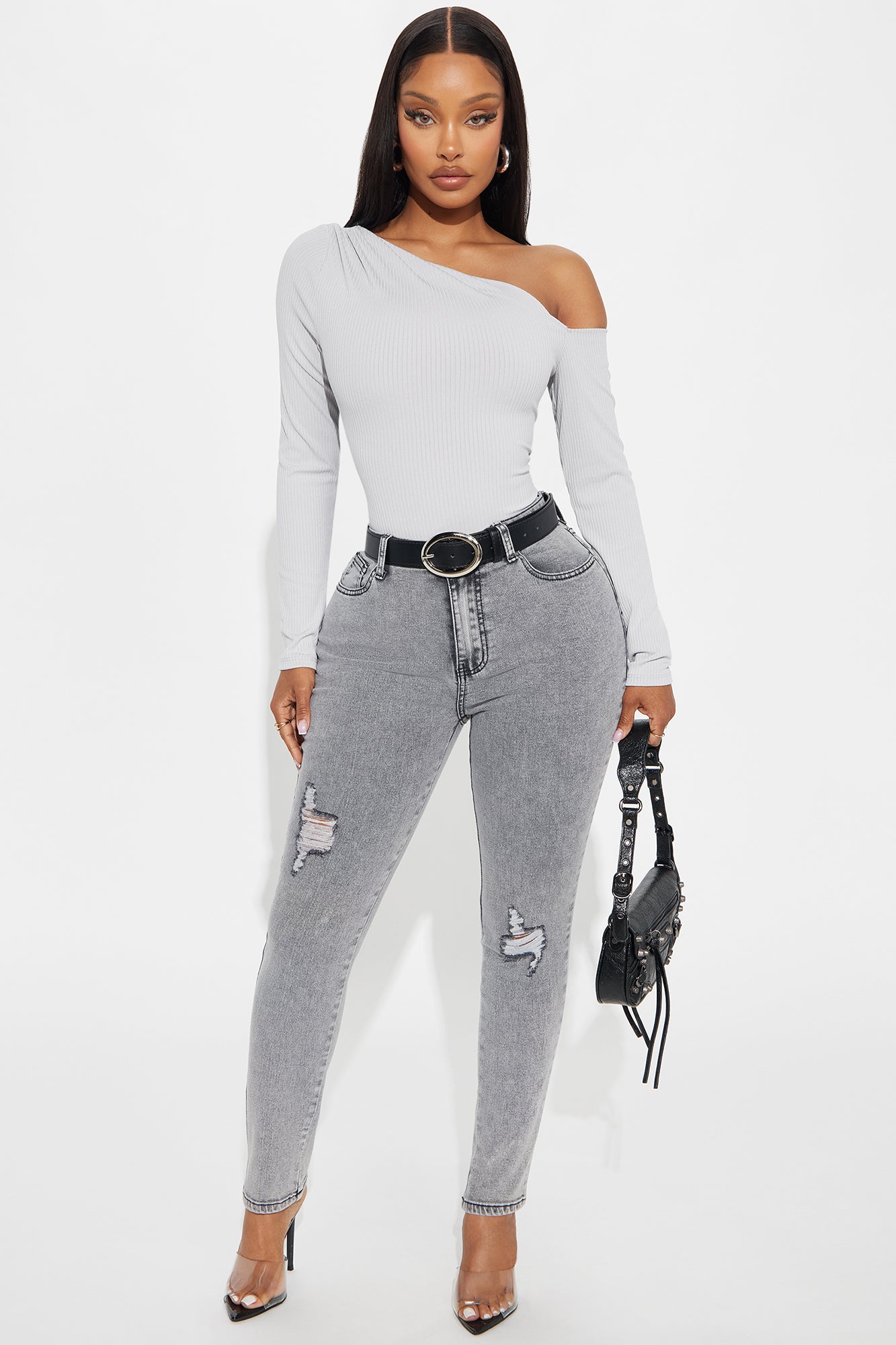 Call It Love Stretch Ripped Skinny Jeans