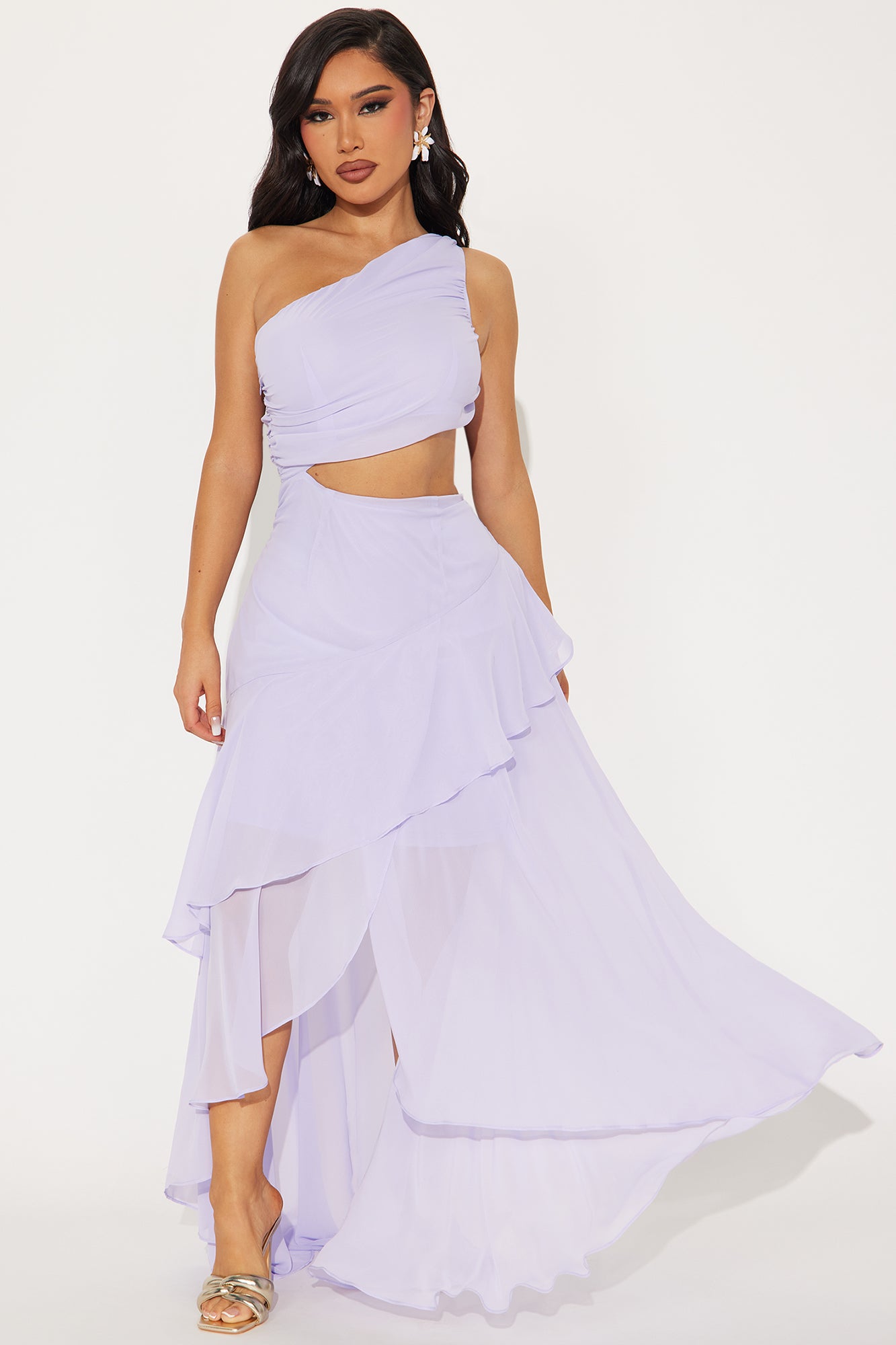 Julianna Chiffon Maxi Dress