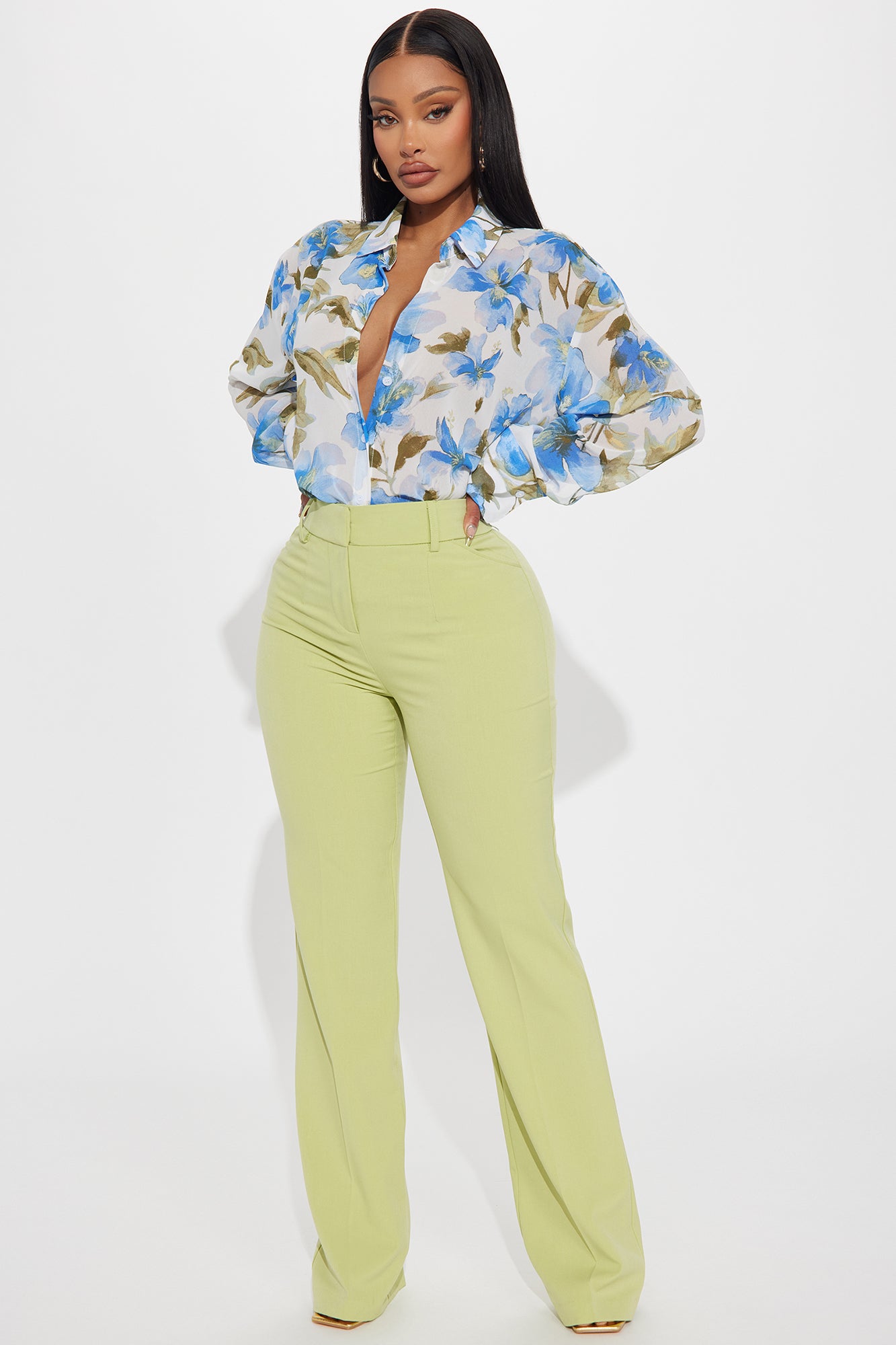 Tasha Dressy High Rise Pants