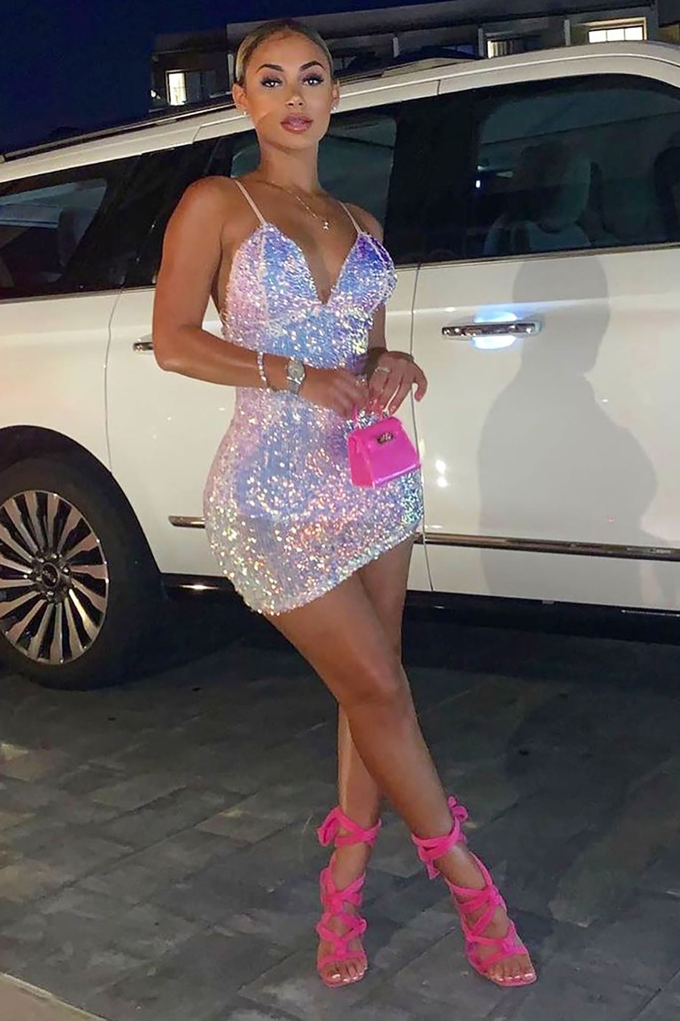 Keep Your Shine Sequin Mini Dress