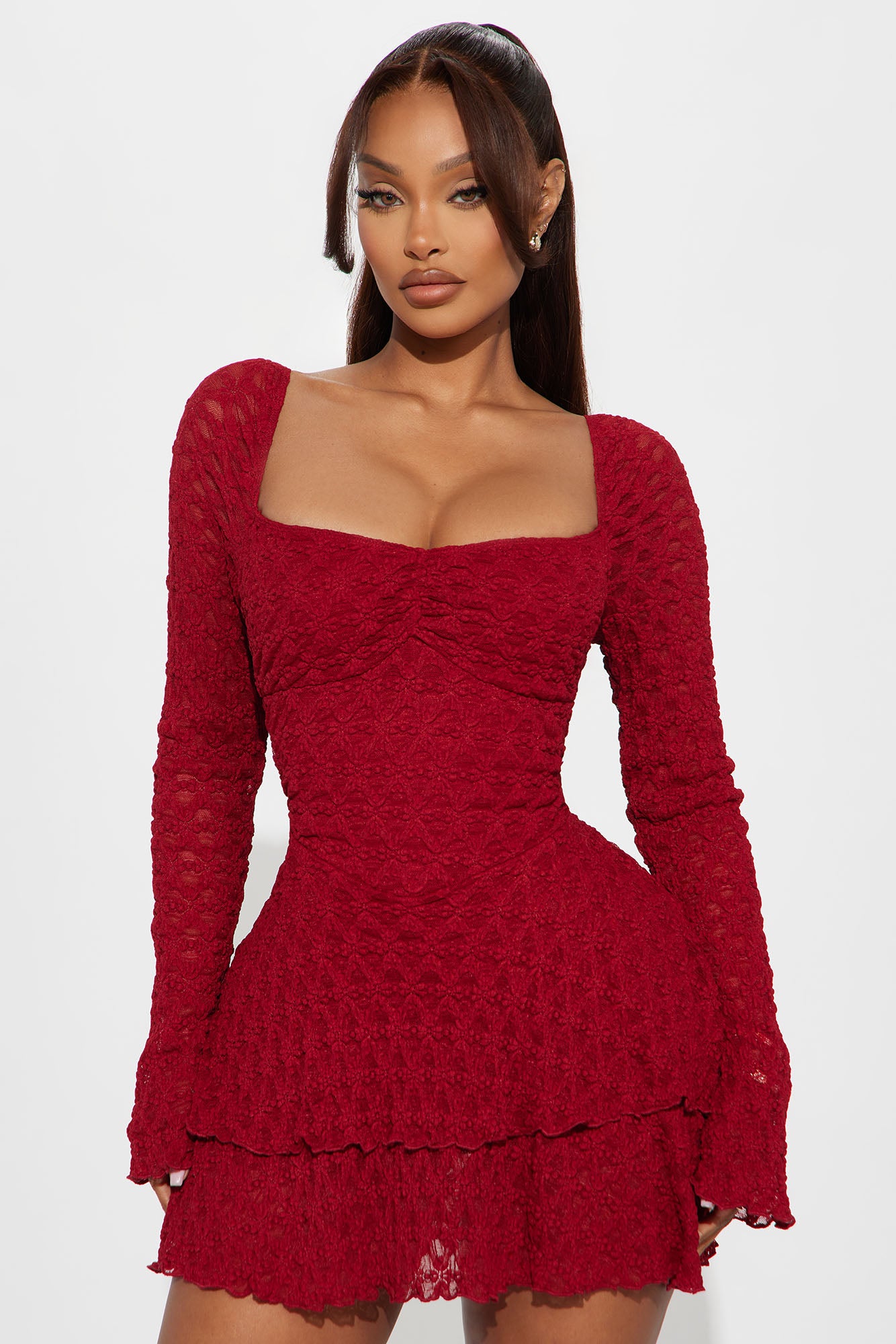 Dusk to Dawn Lace Mini Dress