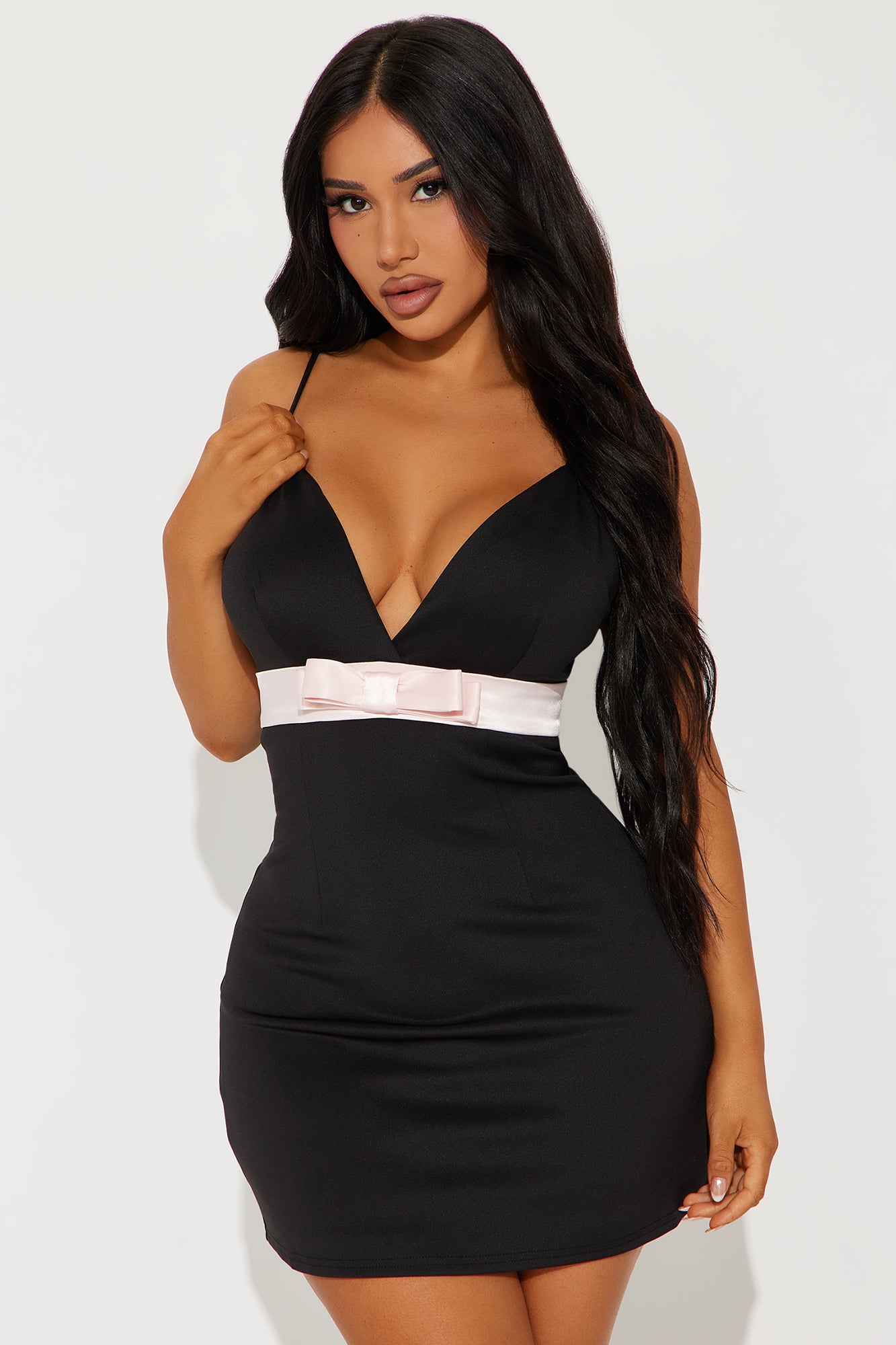 Bella's Bow Mini Dress