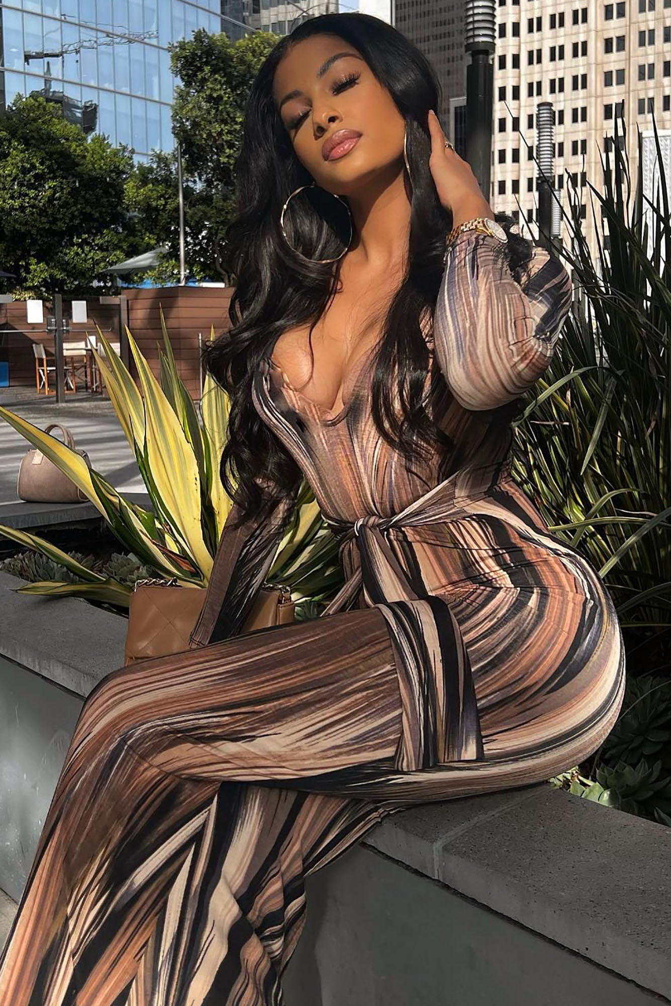 Mind Of My Own Maxi Dress