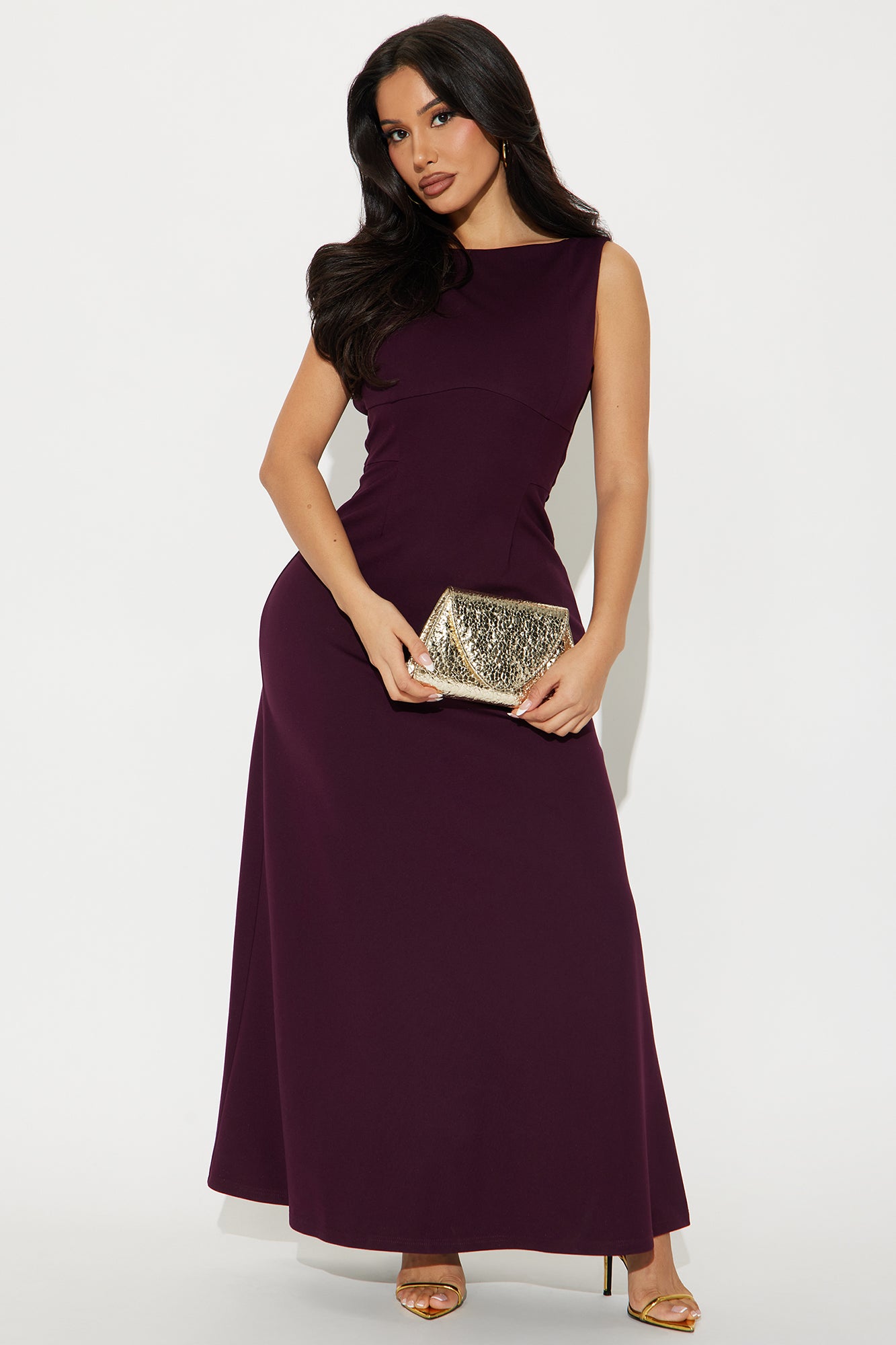 Taylor Backless A Line Maxi Dress
