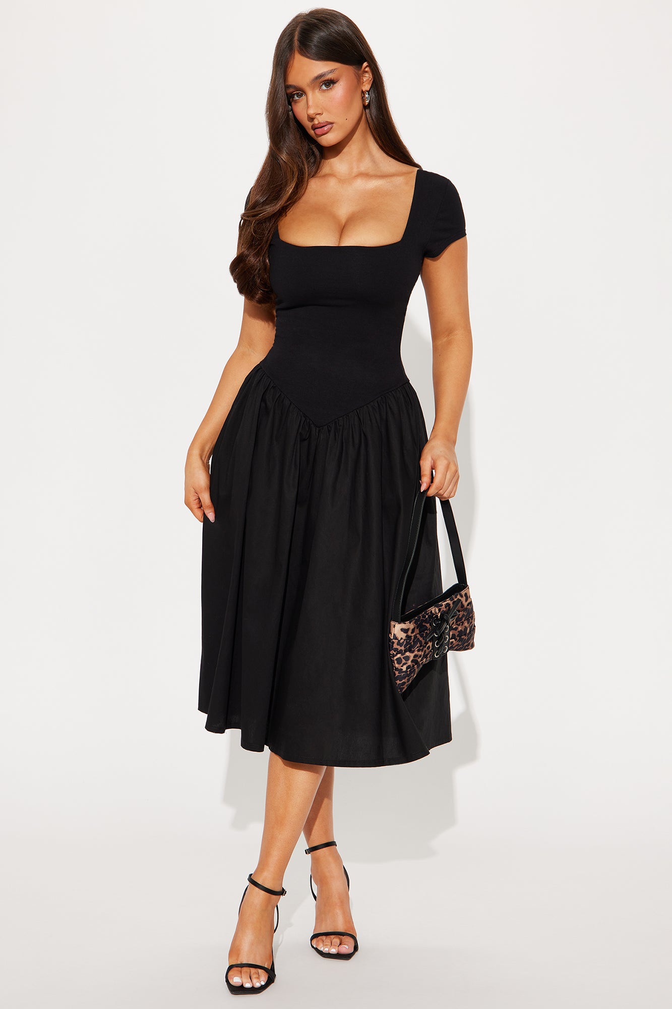 Felicity Poplin Midi Dress